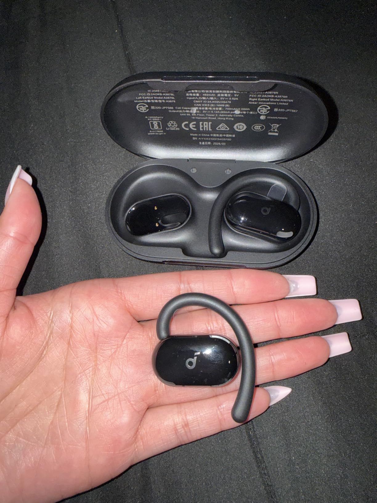 Soundcore V20i by Anker Open Ear Earbuds, Open Ear Headphones True Wireless customer photo 2