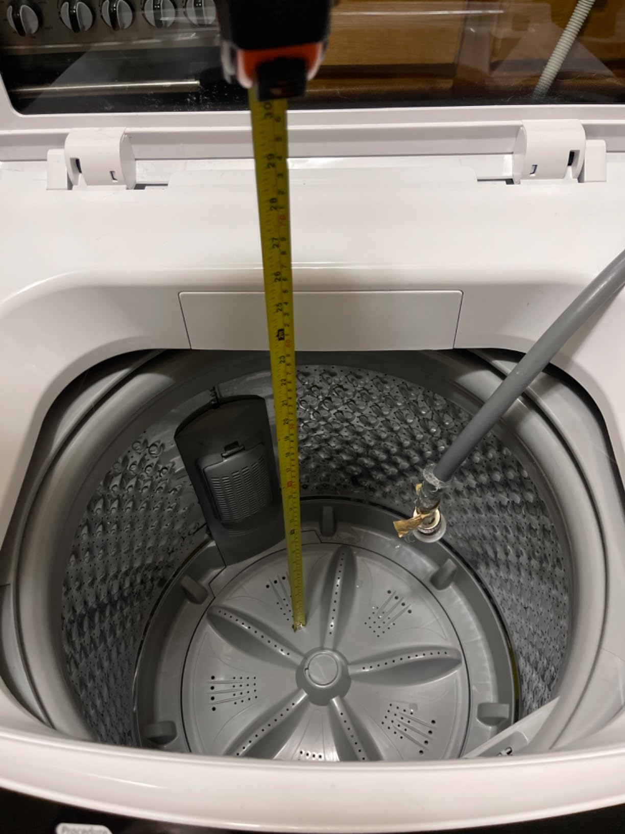 BLACK+DECKER 4.1 Cu. Ft. Top Load Washing Machine with Agitator, BTLW41MW customer photo 2