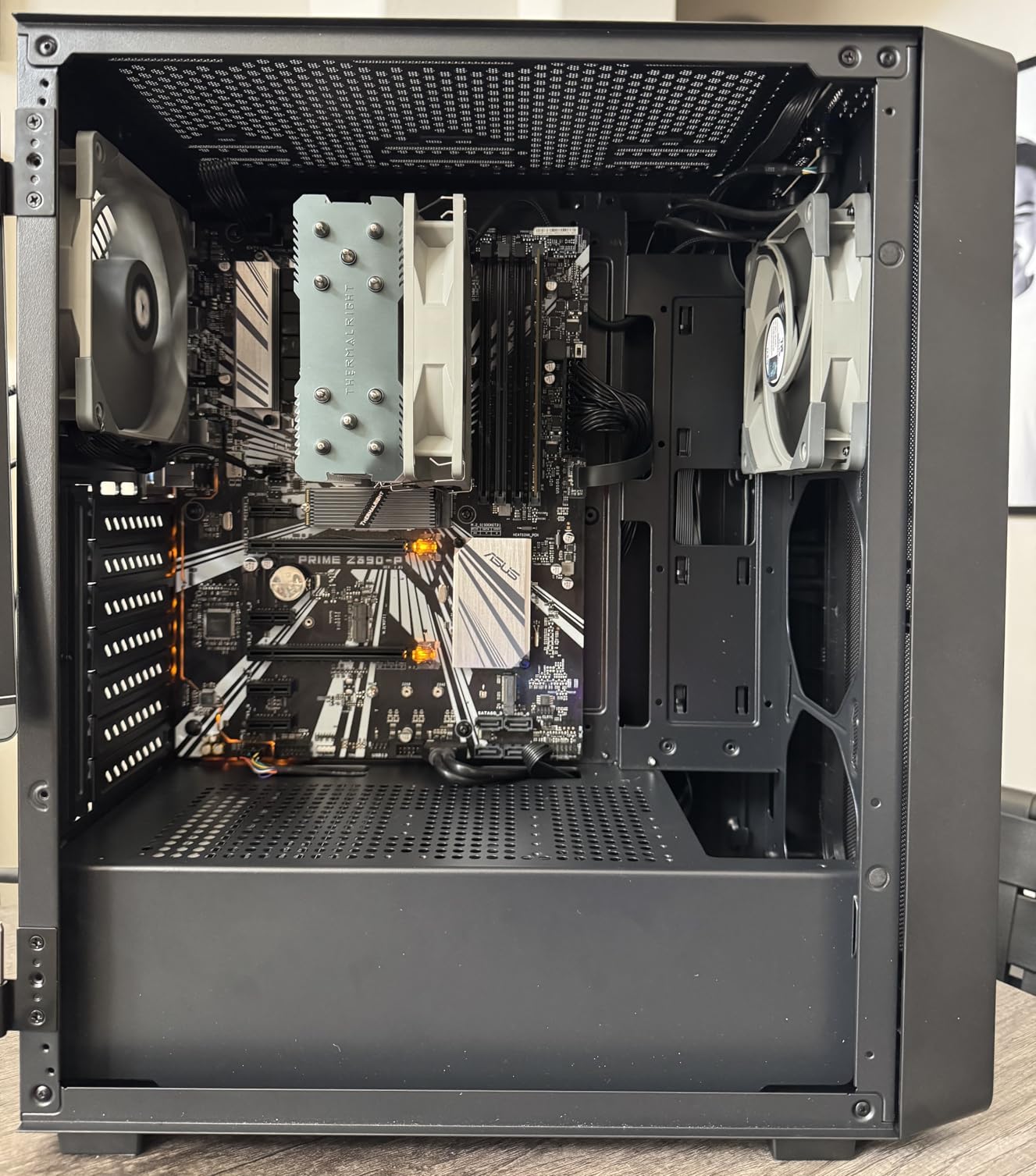 DARKROCK EC2 ATX Mid Tower Gaming Computer PC Case, Type-C Ready customer photo 2