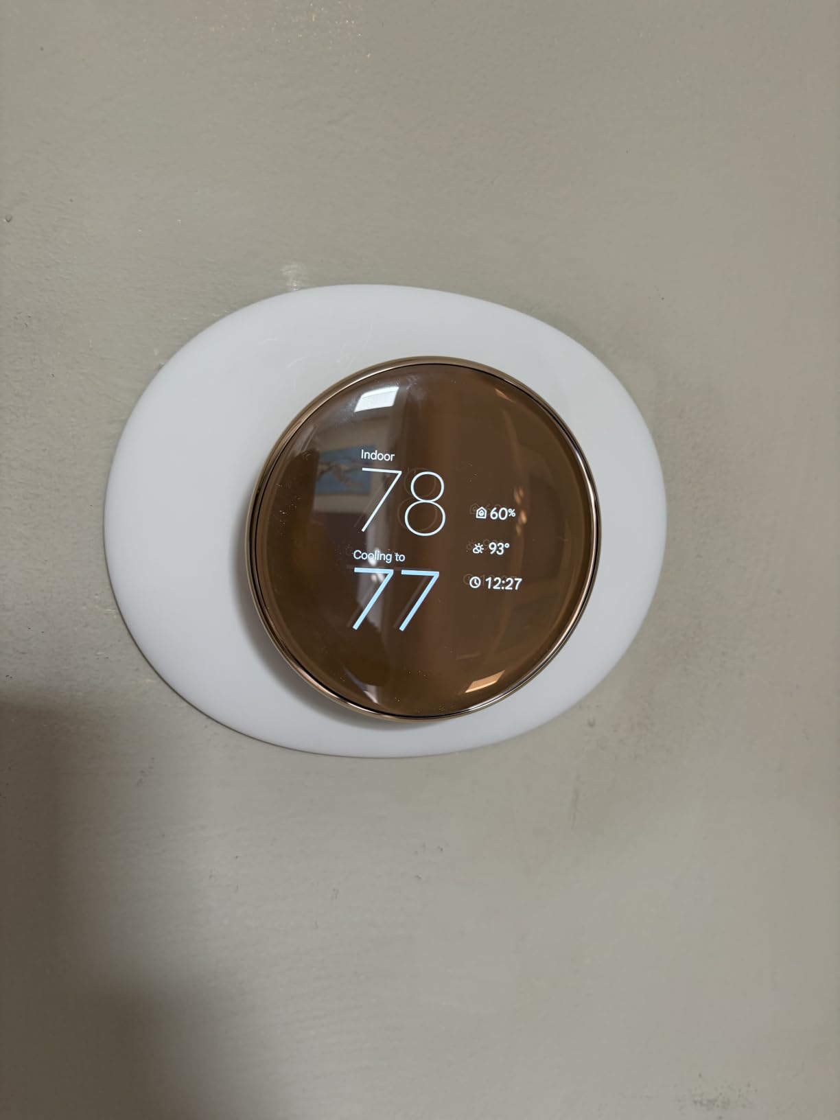 Google Nest Learning Thermostat (4th gen) + Nest Temperature Sensor (2nd gen) - Obsidian customer photo 2