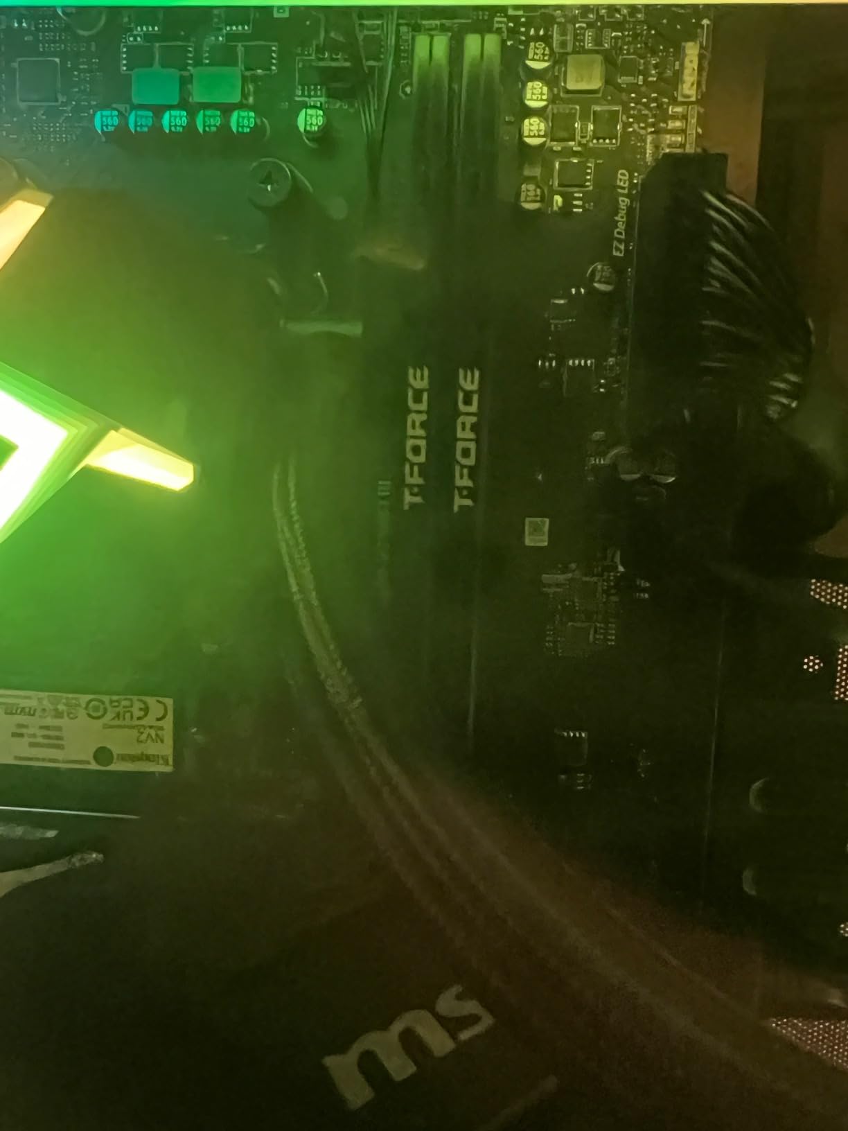 msi Aegis ZS2 Gaming Desktop: AMD Ryzen R9-7900X, GeForce RTX 4070 Super, 32GB DDR5, 2TB M.2 NVMe, Liquid Cooling, 80+ Gold PSU, WiFi 6E, Keyboard & Mouse, DIY Friendly, Windows 11 Home: B7NUE-853US customer photo 1