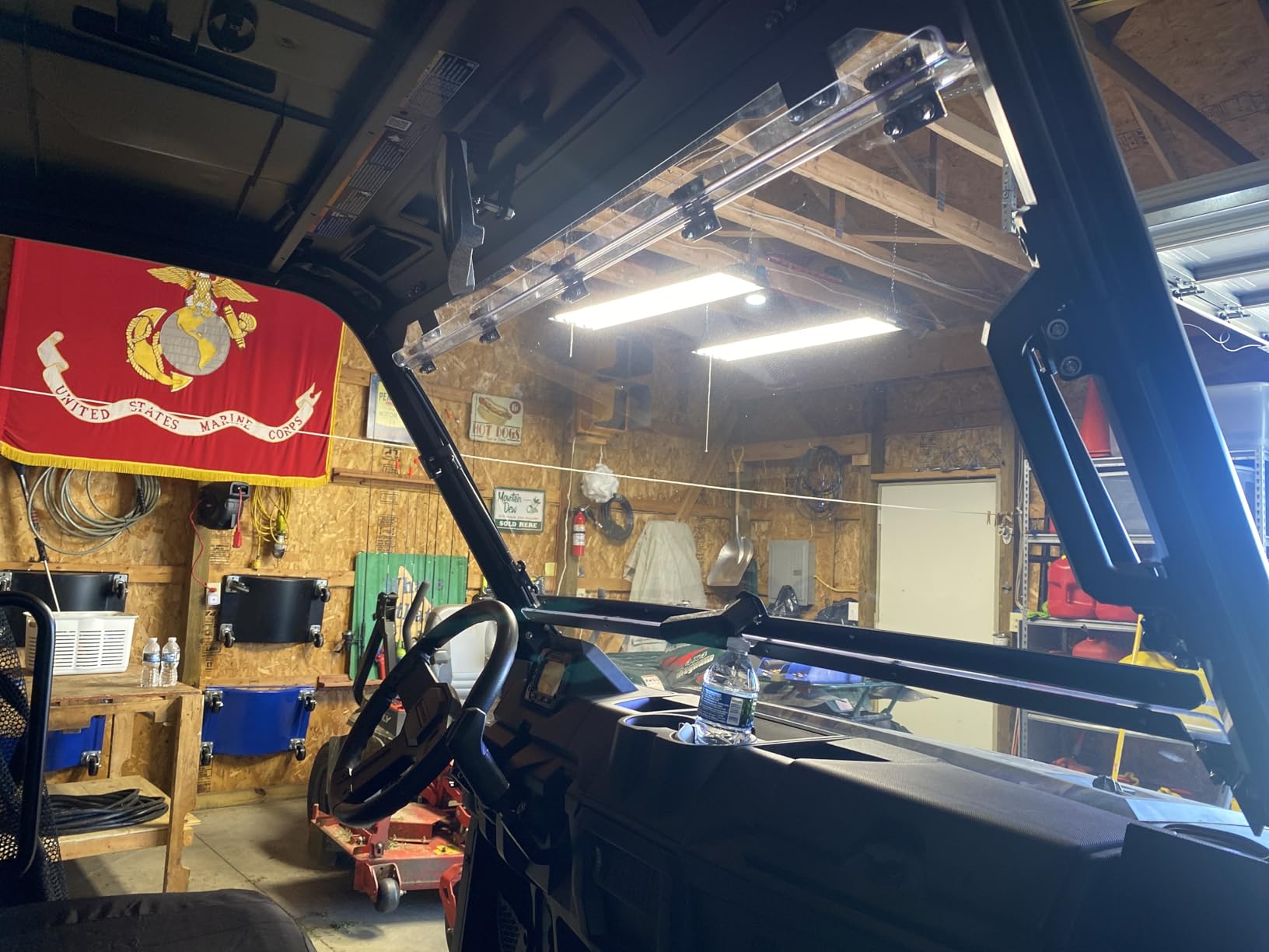 StarknightMT Flip Windshield Compatible with Polaris Ranger XP 1000/ Crew customer photo 1