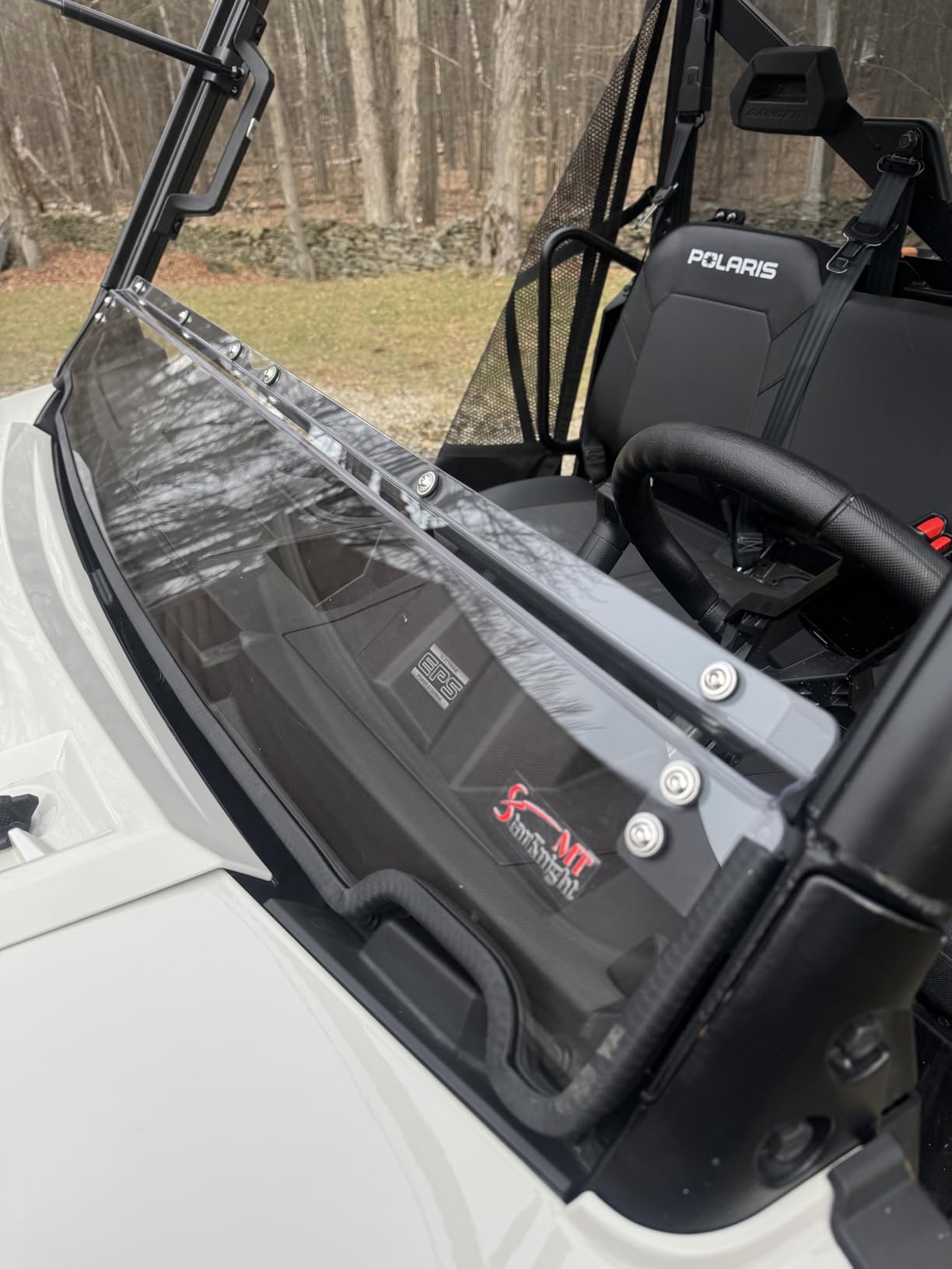 StarknightMT Flip Windshield Compatible with Polaris Ranger XP 1000/ Crew customer photo 2