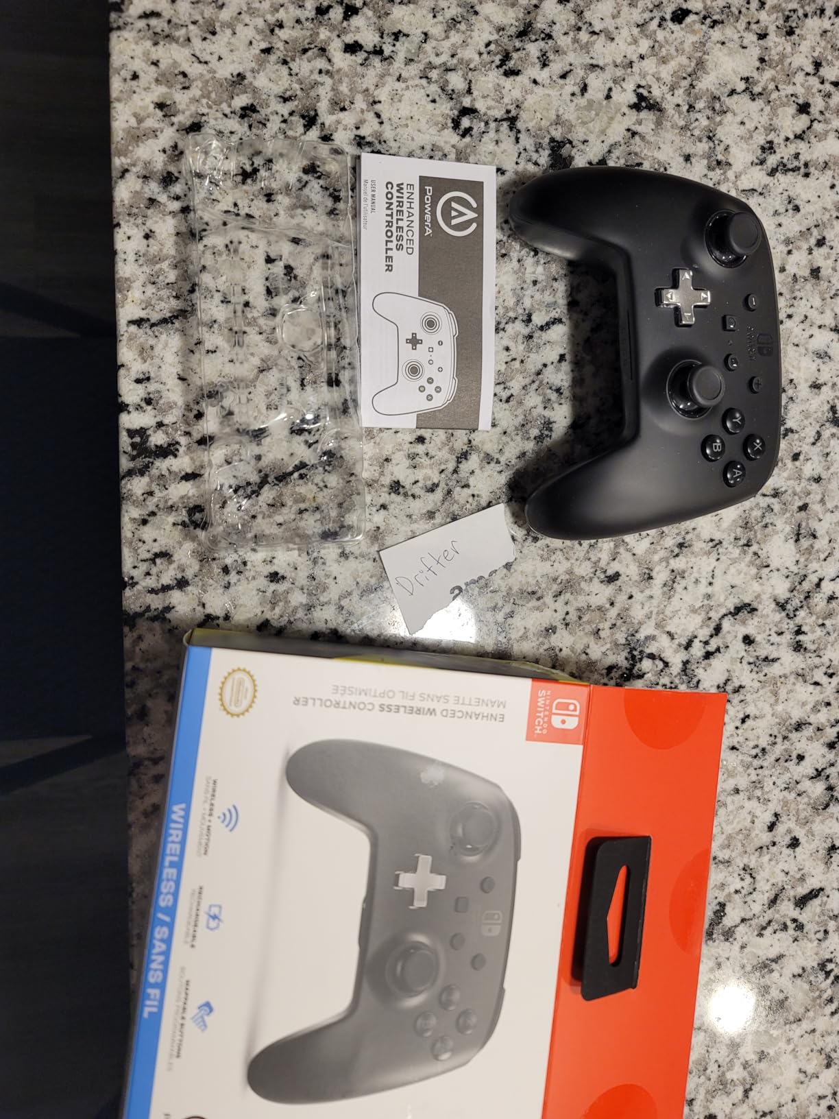 PowerA Enhanced Wireless Controller for Nintendo Switch/Switch 2 / Switch Lite/OLED Model - Fortnite Sticker Mania - Gamepad, game controller, Officially Licensed customer photo 1
