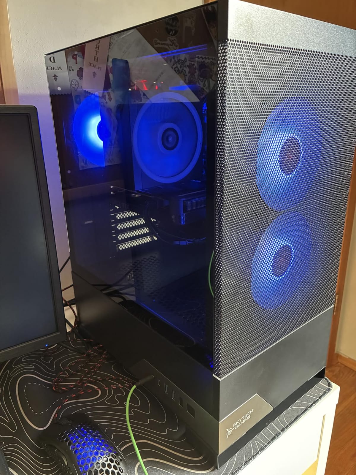 Skytech Nebula Gaming PC Desktop, Ryzen 5 5500 3.6 GHz (4.2GHz Turbo Boost), NVIDIA RTX 4060 8GB GDDR6X, 1TB SSD, 16GB DDR4 RAM 3200, 650W Gold PSU, Wi-Fi, Win 11 Home customer photo 2