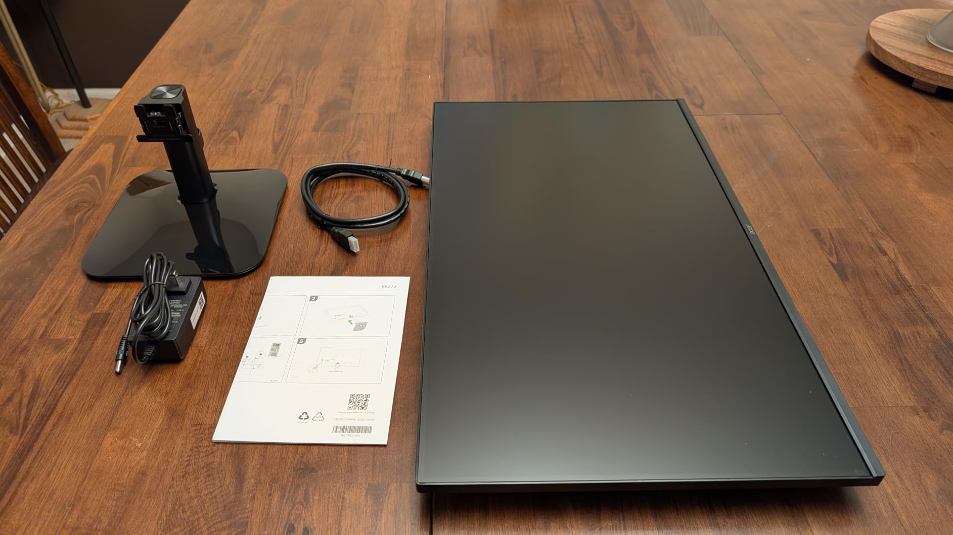 Acer 27in FHD 1920x1080 IPS 120Hz Gaming Monitor | Office KB272 G0bi customer photo 1