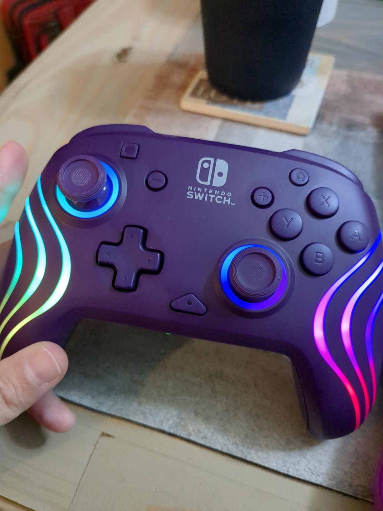 PDP Afterglow Wave Wireless RGB Gaming Controller for Nintendo Switch 2 customer photo 1