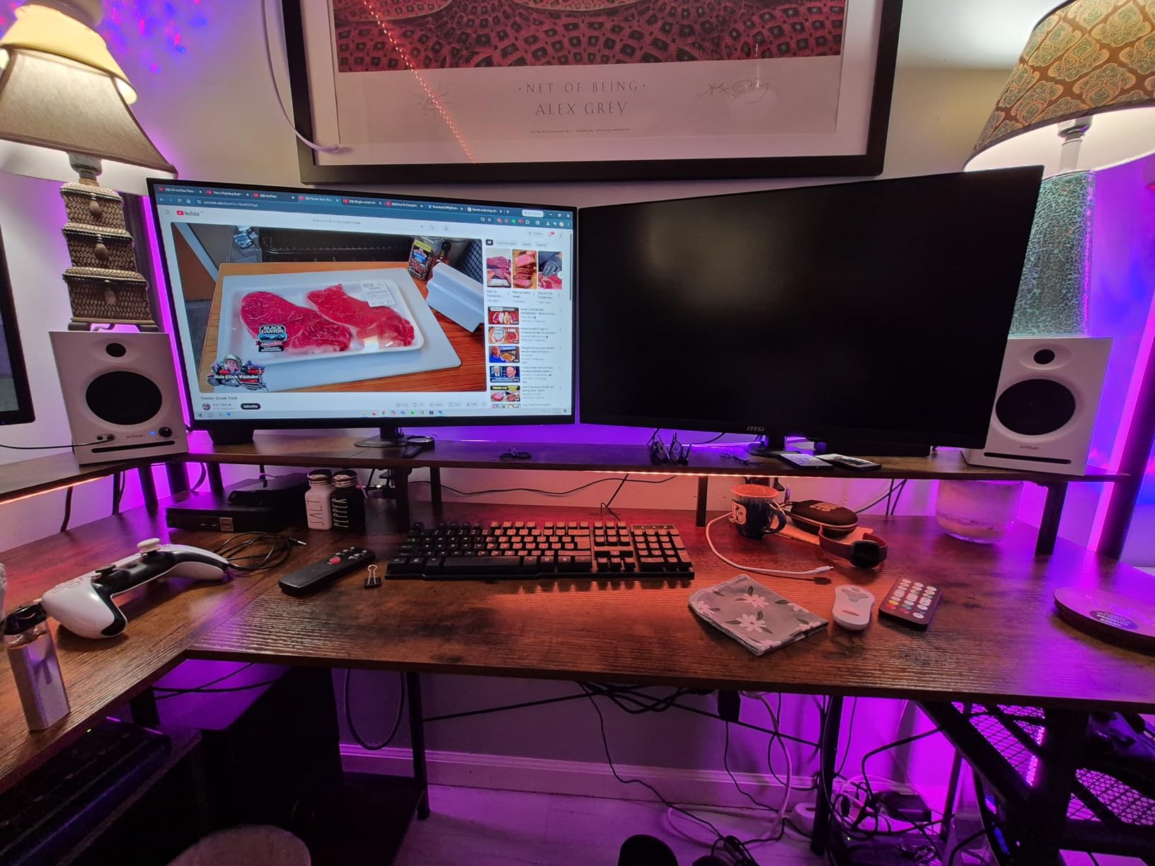 Ortizan C7 Powered Studio Monitors Pair with Bluetooth 5.3, Black customer photo 1