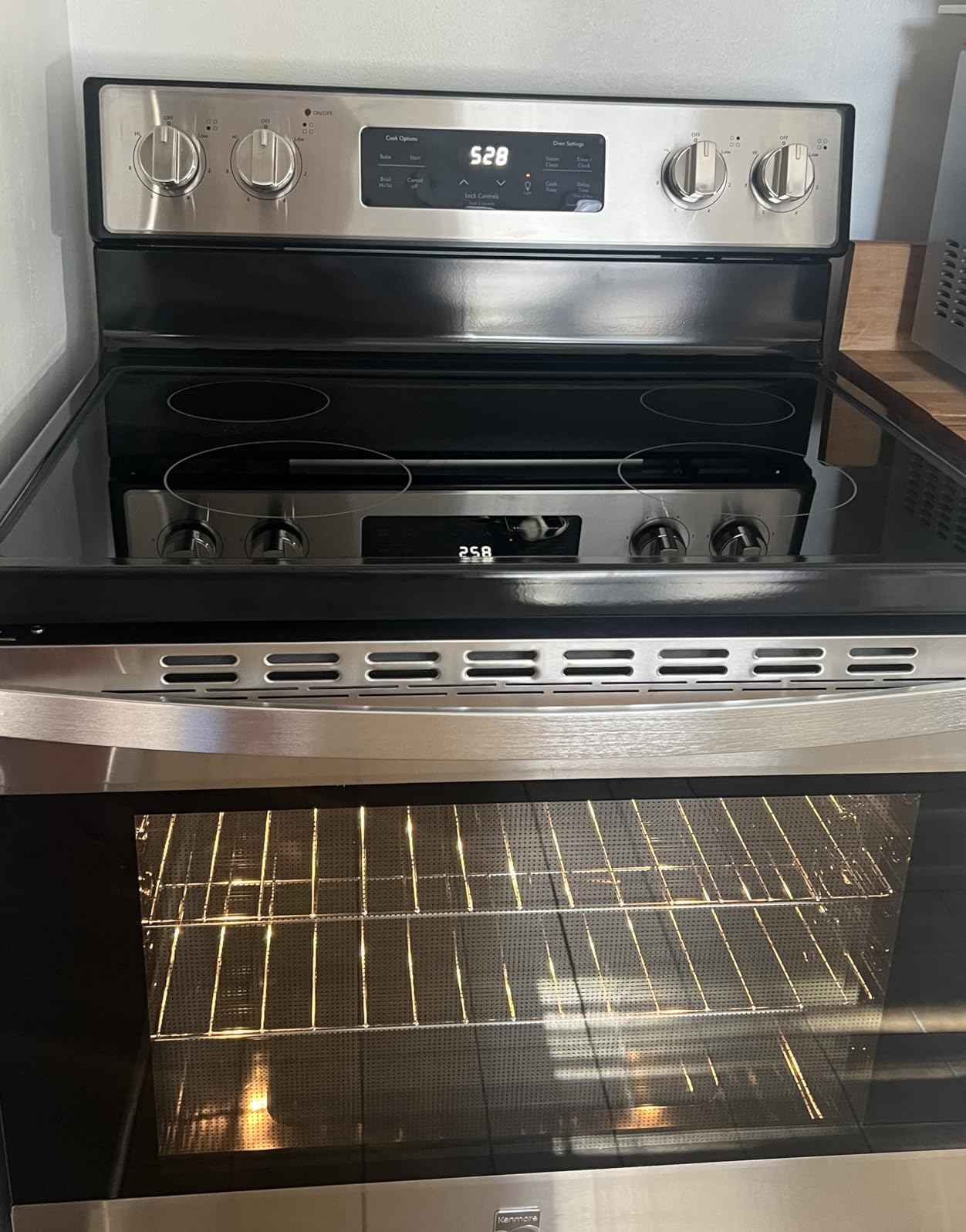 Kenmore 5.2 cu ft. Rear Control Electric Range - Stainless Steel customer photo 2