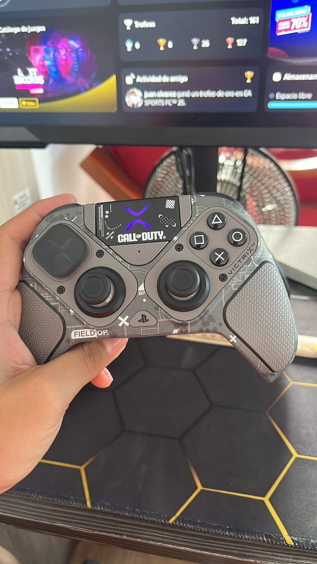 PDP Victrix Pro BFG Wireless Gaming Controller for Playstation 5, PS5/PS4/PC, Modular Esports Gamepad, Remappable Buttons, Customizable Triggers, Paddles, D-Pad, Fightpad, COD Call of Duty: Field Op customer photo 1