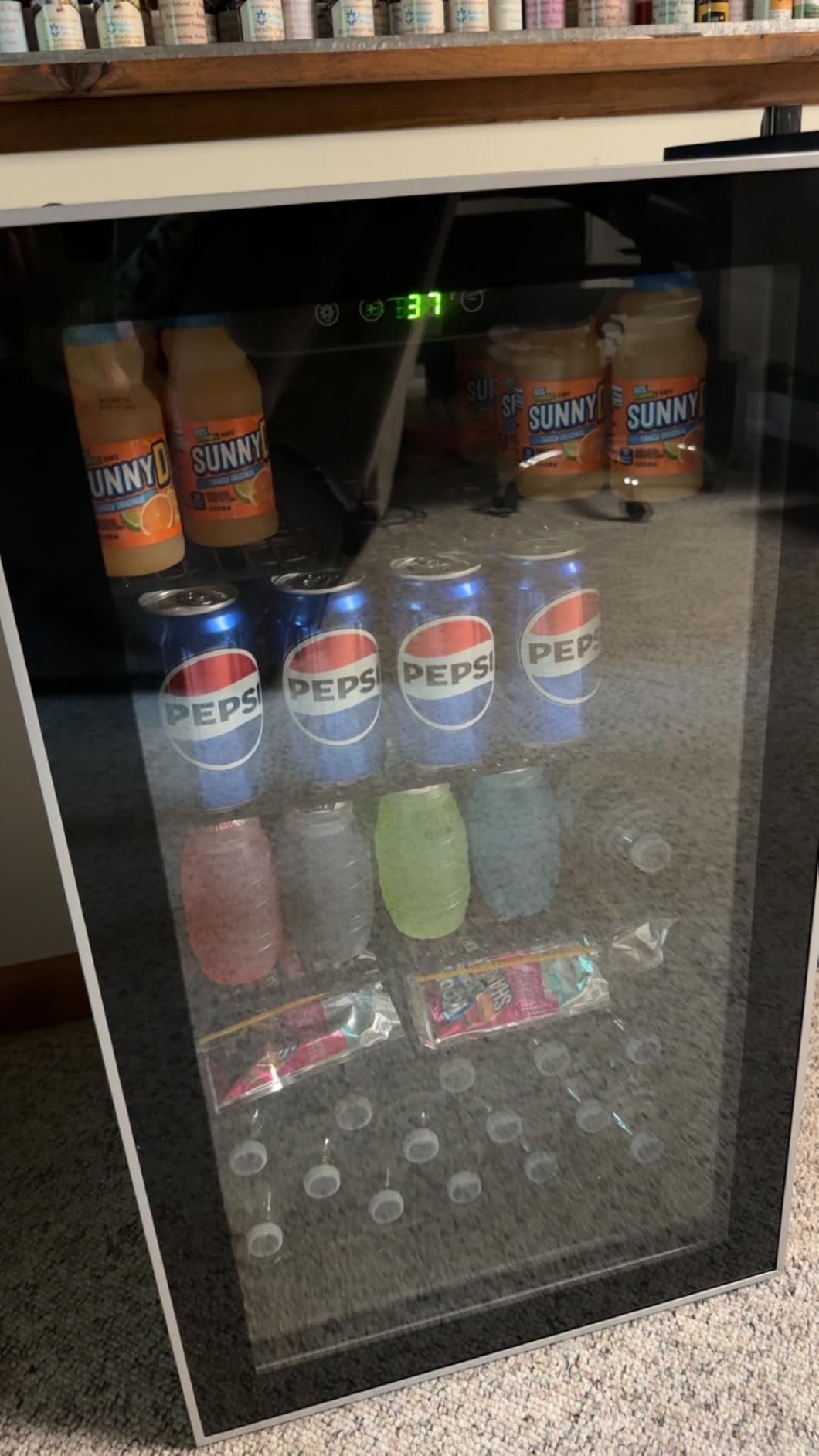 Electactic Mini Fridge 130 Can Beverage Refrigerator Cooler, 3.2 Cu.Ft Drink Fridge forSoda Wine Beer, Digital Temperature Control Cooler for Home, Dorm, Bar customer photo 1