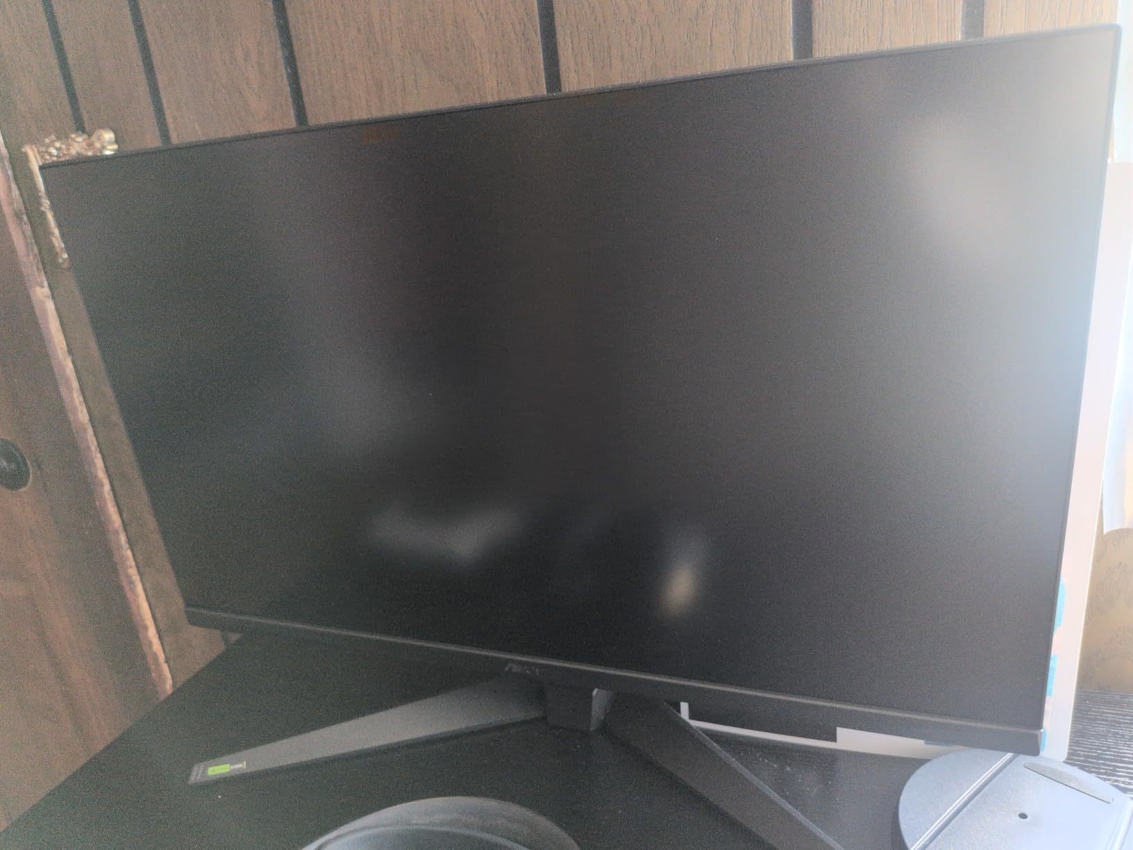 ASUS TUF Gaming 27” 4K HDR Monitor (VG27UQ1A) – 160Hz, 1ms, Extreme Low Motion Blur Sync, NVIDIA G-SYNC Compatible, AMD FreeSync Premium, 95% DCI-P3, DisplayWidget, 3 yr Warranty customer photo 1