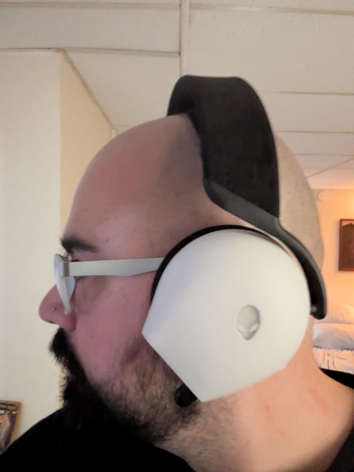 Alienware Wireless Gaming Headset, Active Noise Canceling customer photo 2