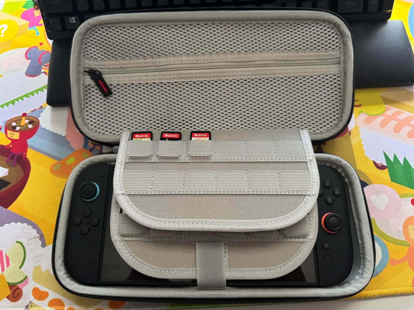 CoBak Large Capacity Carrying Case for Nintendo Switch 2 (2025) customer photo 2
