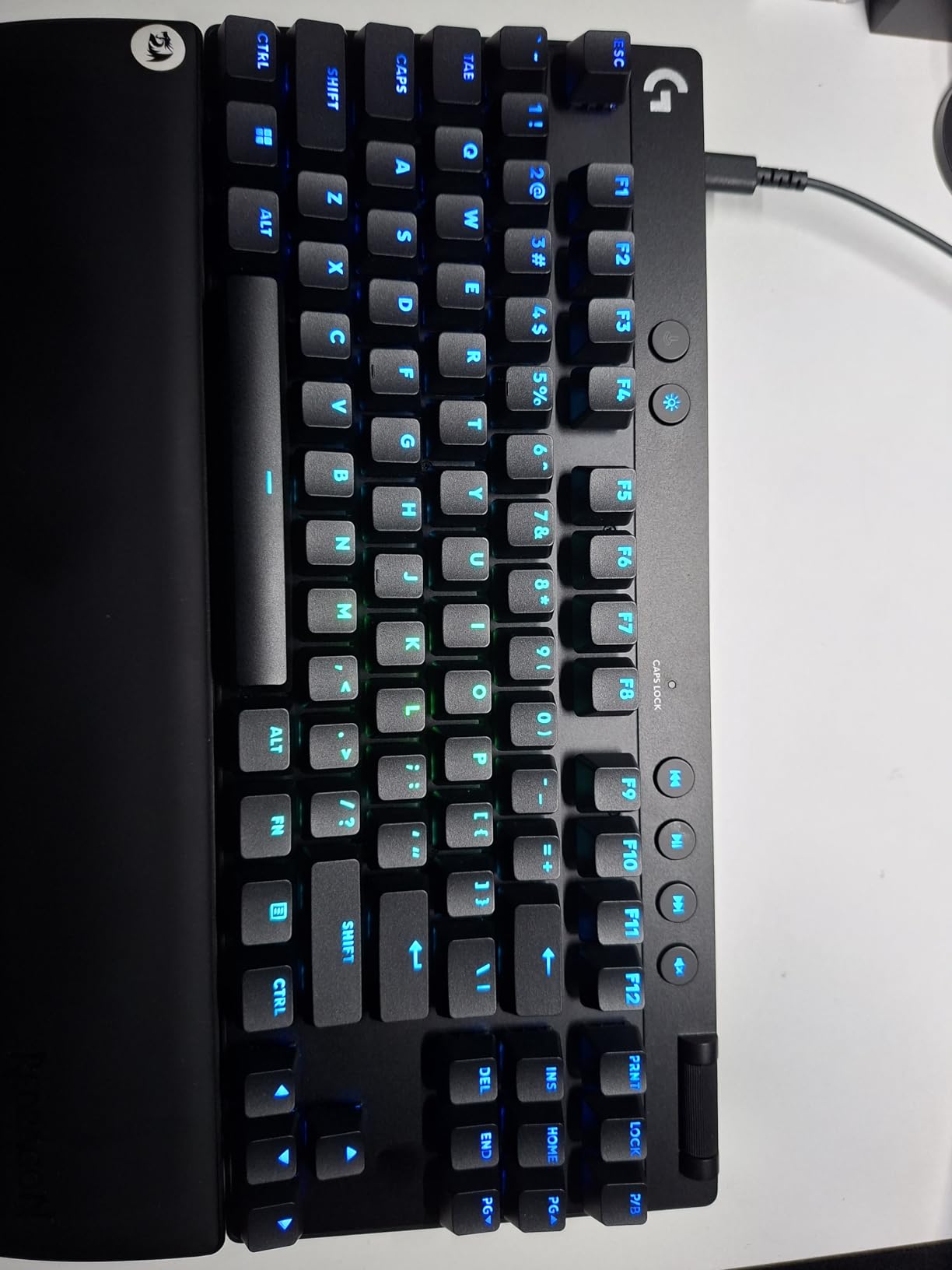 Logitech G PRO X TKL Rapid Tenkeyless Gaming Keyboard (Hall-Effect) - Black customer photo 1