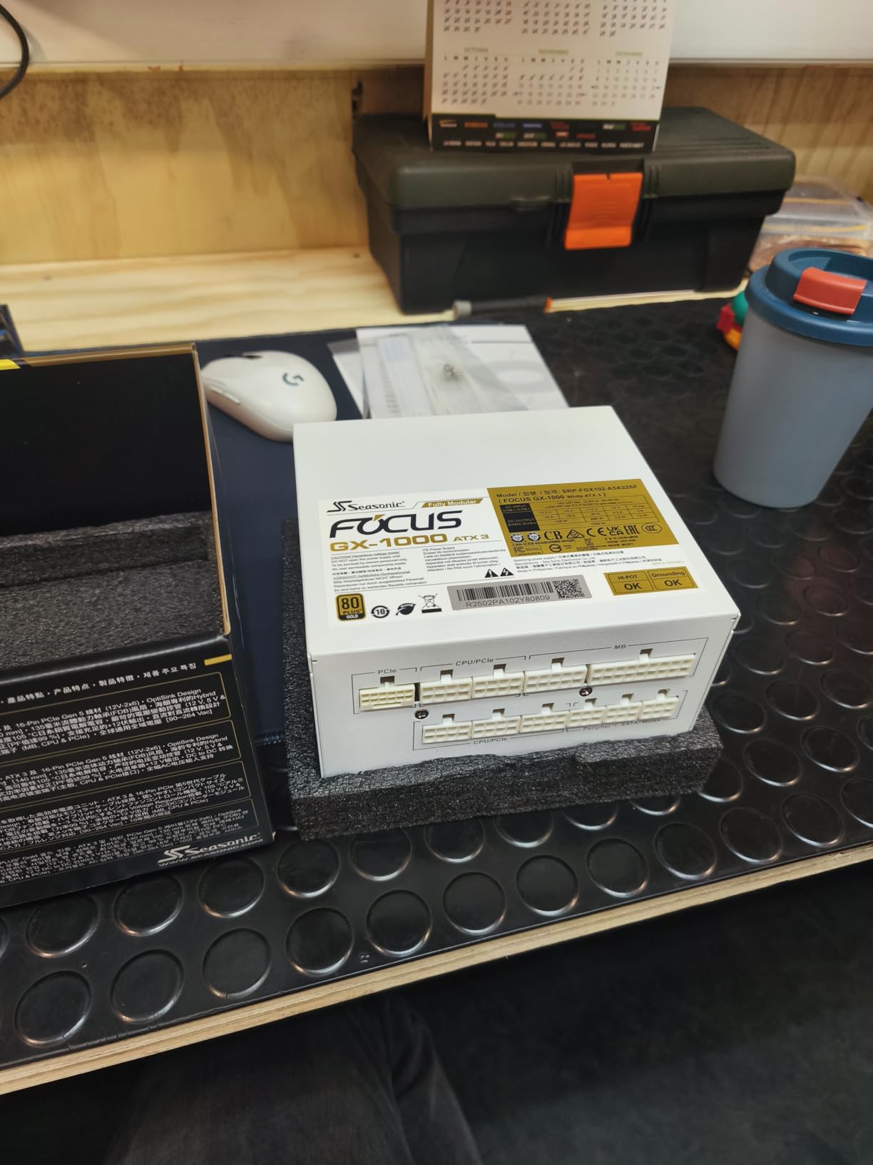 Seasonic Focus GX-1000 1000W Power Supply ATX 3.1 & PCIe 5.1 Ready customer photo 2