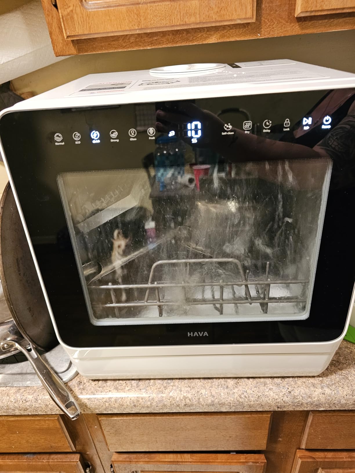 HAVA Countertop Dishwasher with Water Softener & Enhanced Energy Efficiency customer photo 1
