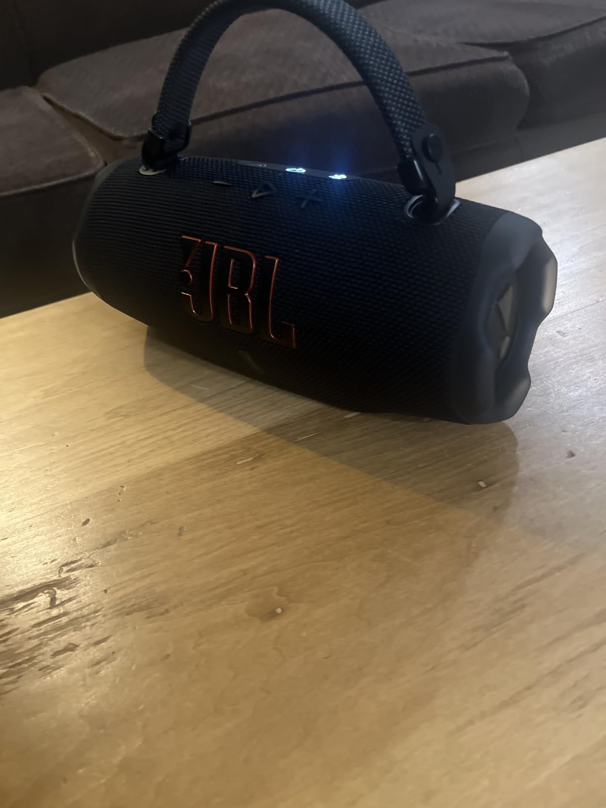 JBL Charge 6 Portable Bluetooth Speaker, Waterproof, Drop-Proof - Blue customer photo 2