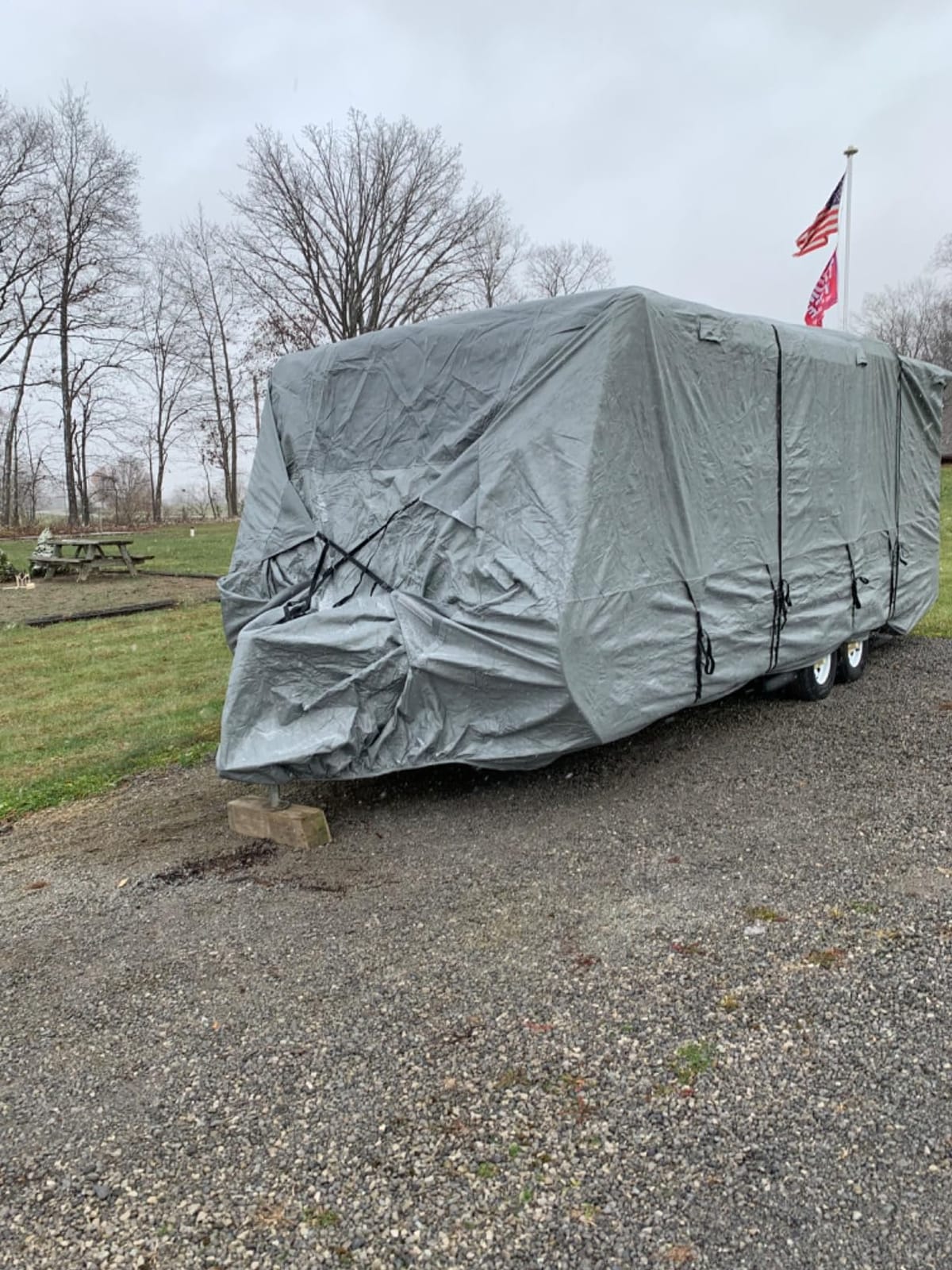 RV Cover for 31'-34' Class A Motorhome, All-Weather Camper Cover customer photo 1