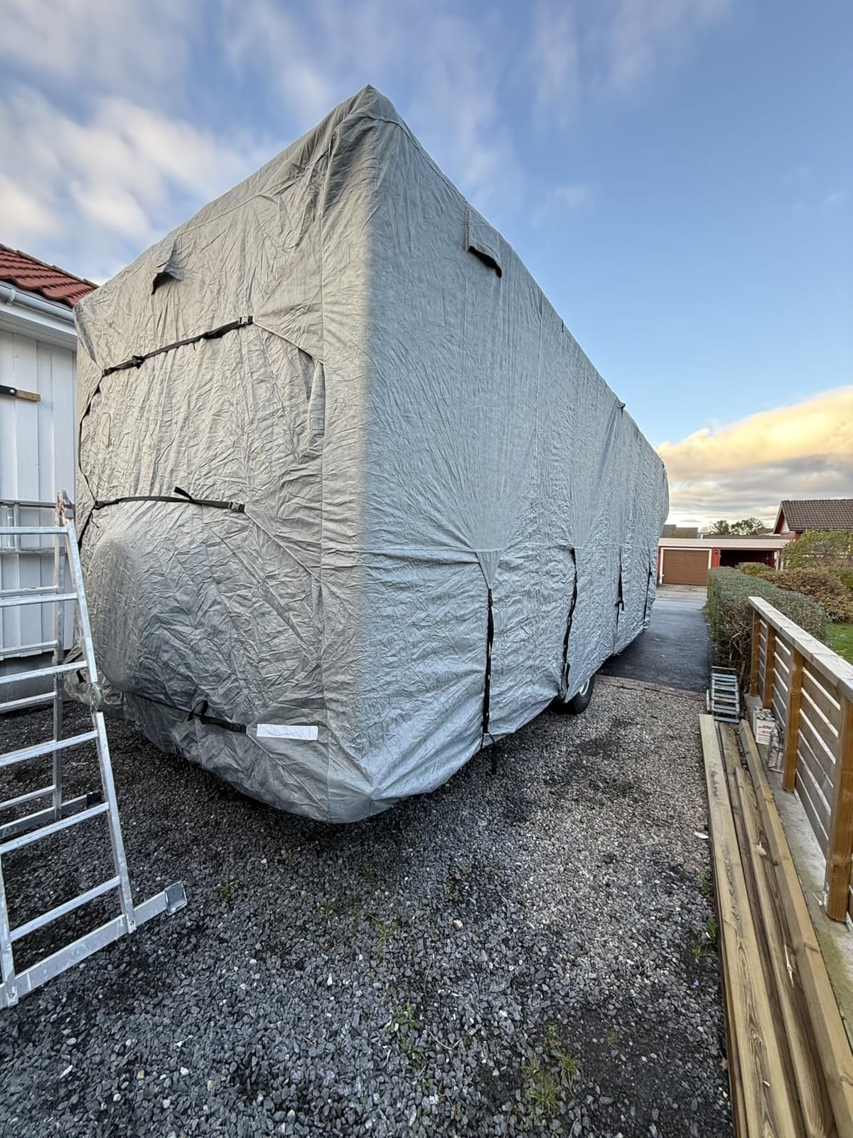 RV Cover for 31'-34' Class A Motorhome, All-Weather Camper Cover customer photo 2
