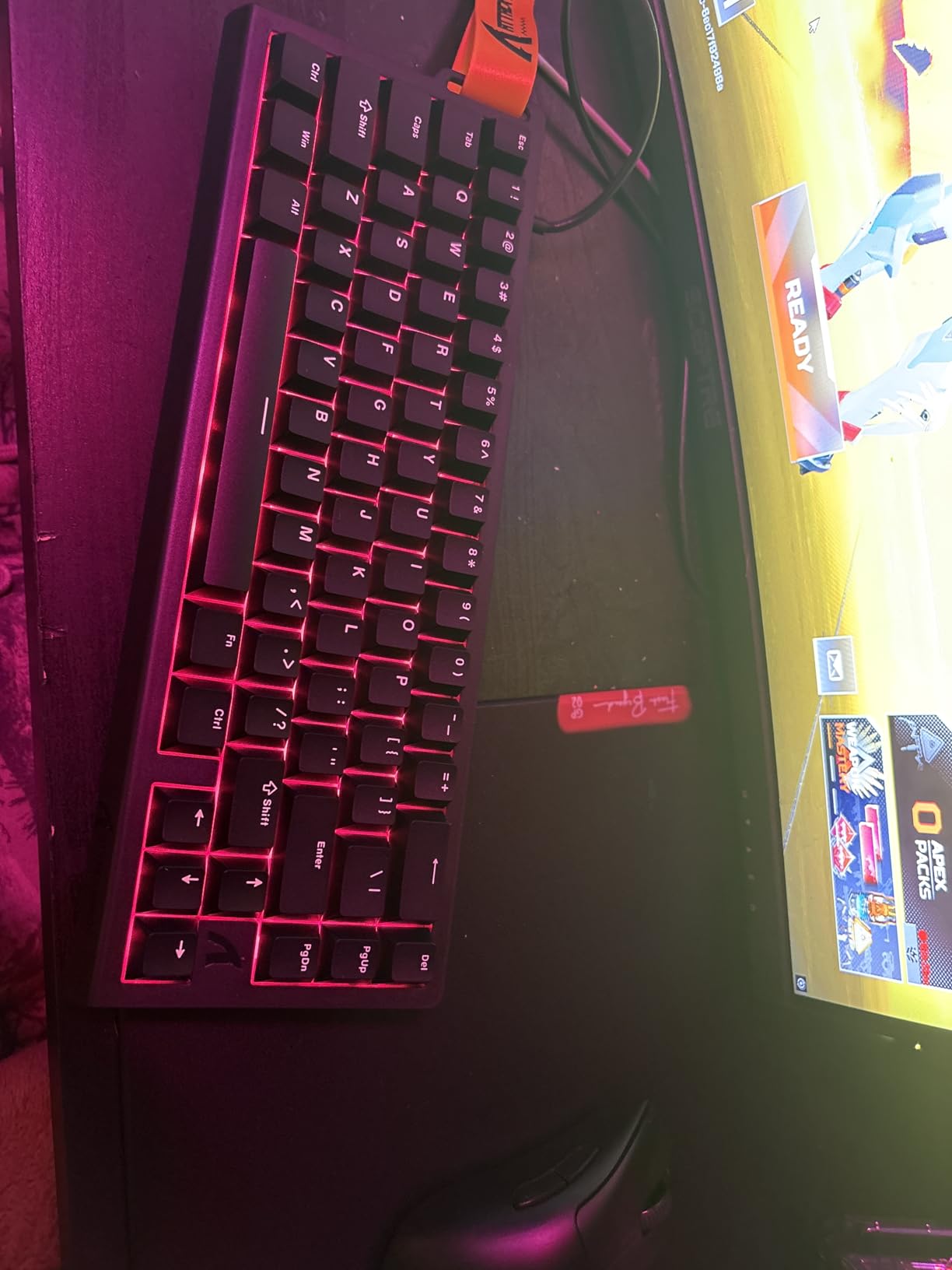 ATTACK SHARK X68 HE RT Mechanical Gaming Keyboard 60% Wired TKL-Black customer photo 1
