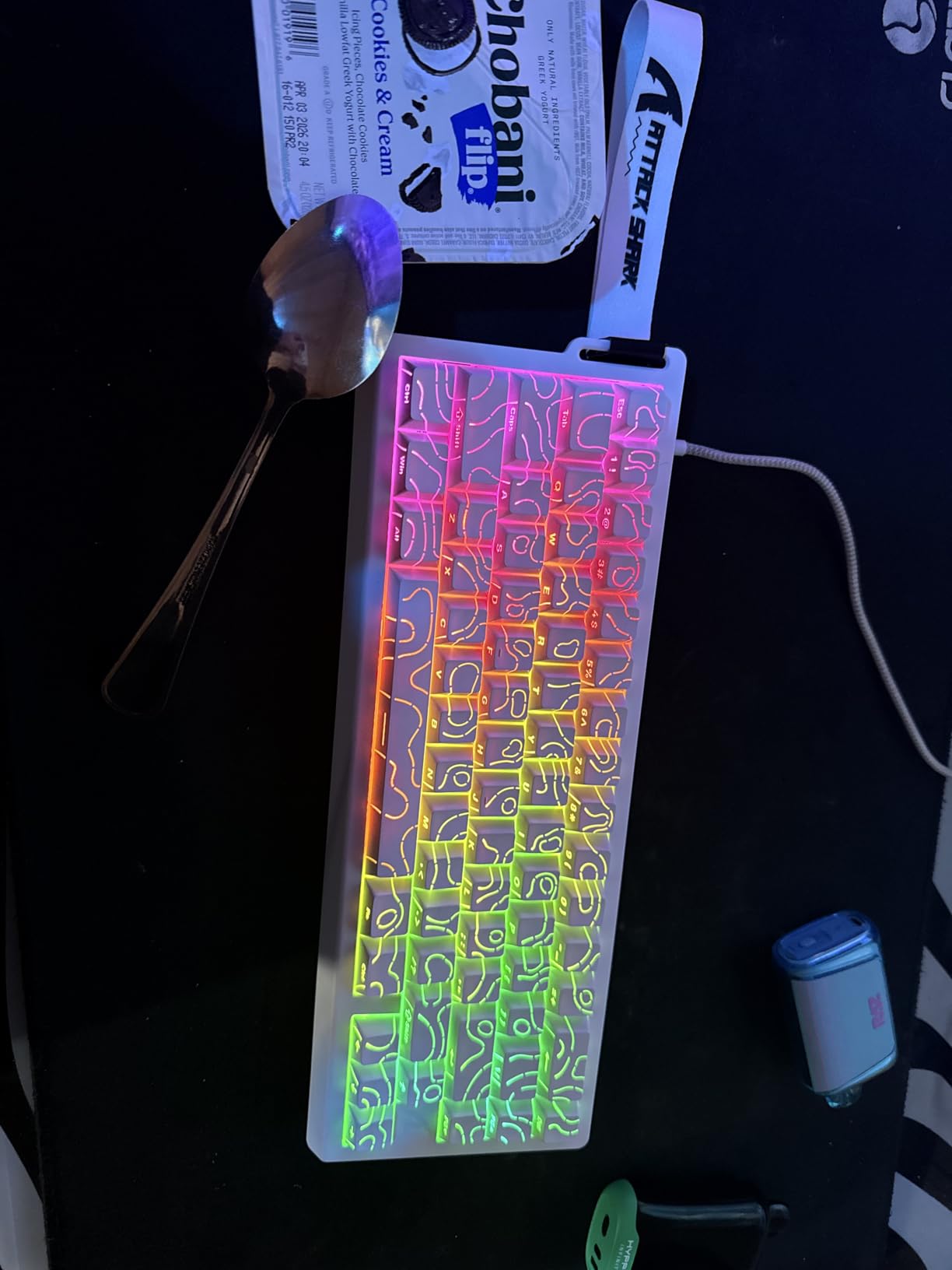 ATTACK SHARK X68 HE RT Mechanical Gaming Keyboard 60% Wired TKL-Black customer photo 2