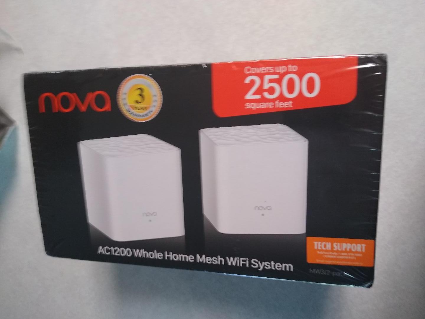 Tenda AX3000 WiFi 6 Mesh System Nova MX12– Whole Home Mesh WiFi Coverage up to 7,000 sq. ft., Dual-Band WiFi Mesh Network for 160+ Devices, Fast & Stable, Replaces Wireless Router (3-Pack) customer photo 2