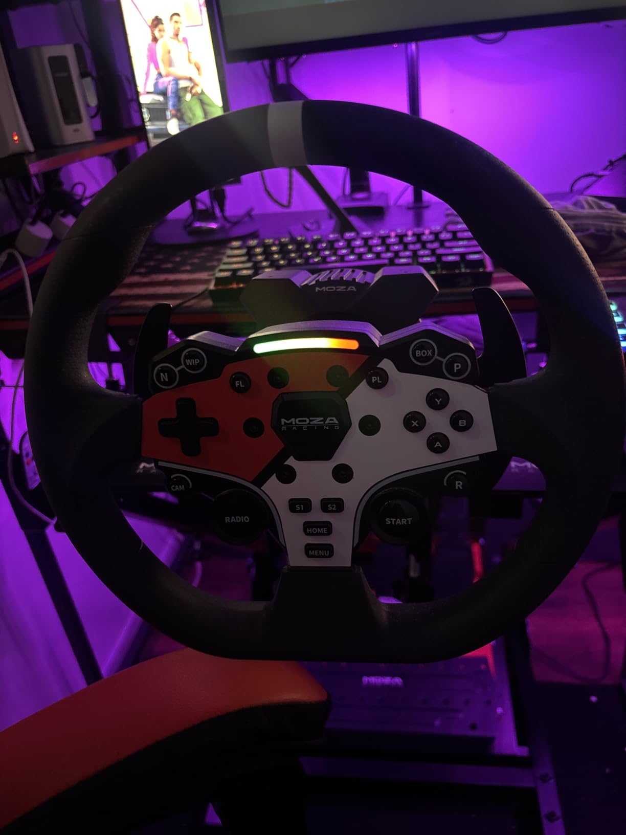 MOZA R3 Bundle Racing Wheel, Direct Drive Base, Pedals Simulator Kit for PC customer photo 1