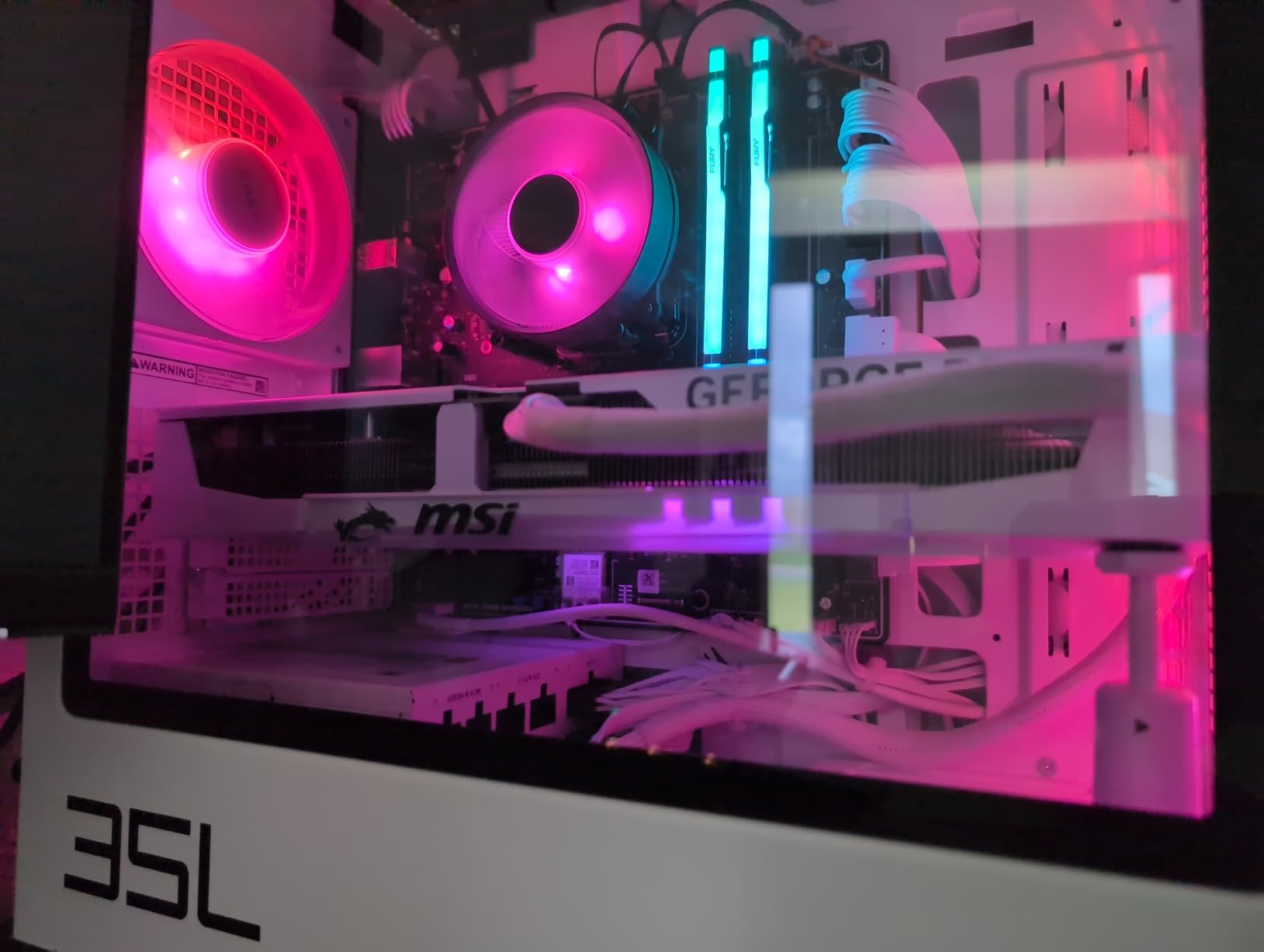 MSI GeForce RTX 5070 Ti 16G Ventus 3X OC Graphics Card - RTX 5070 Ti GPU, 16GB GDDR7 (28Gbps/256-bit), PCIe 5.0 - Triple Fan Thermal Design (3 x TORX Fan 5.0) - HDMI 2.1b, DisplayPort 2.1b customer photo 2