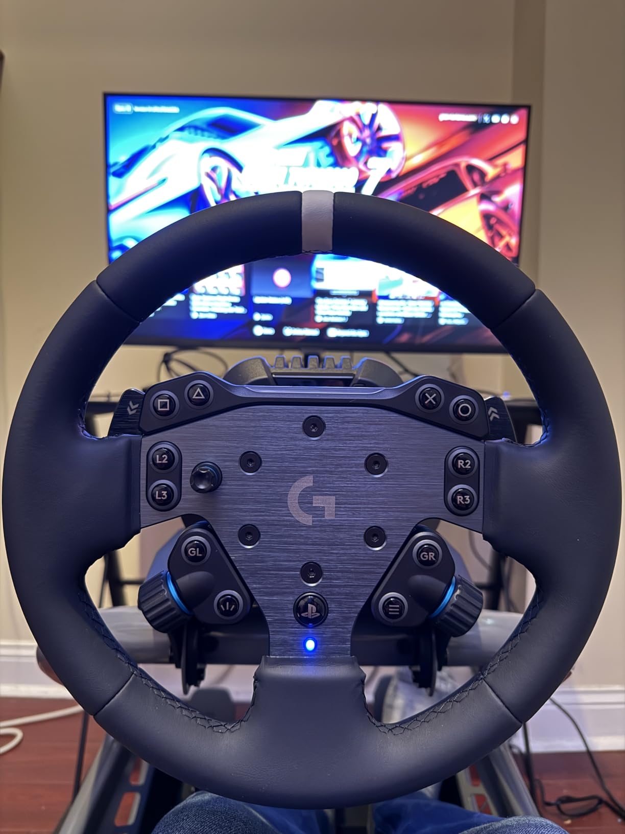 Logitech G RS50 Direct Drive Racing Wheel, Hub, & Base for PS5/PS4/PC customer photo 2