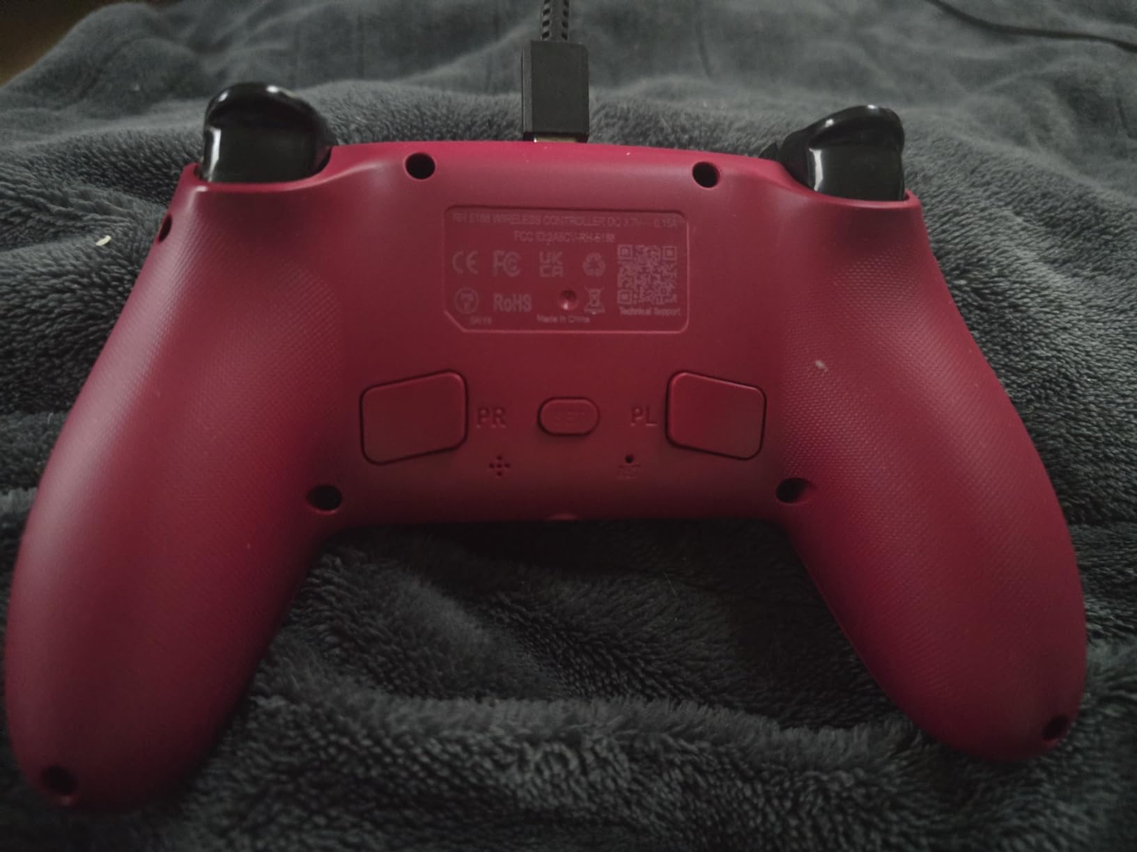 Nonbliep LED for PS5 Controller, for PS5 Slim/Pro/PC, Wireless Controller with 9 Colors RGB Light/Dual Vibration/Turbo/3.5mm Audio Jack/Speaker/Programmable for Playstation 5 Controller customer photo 1