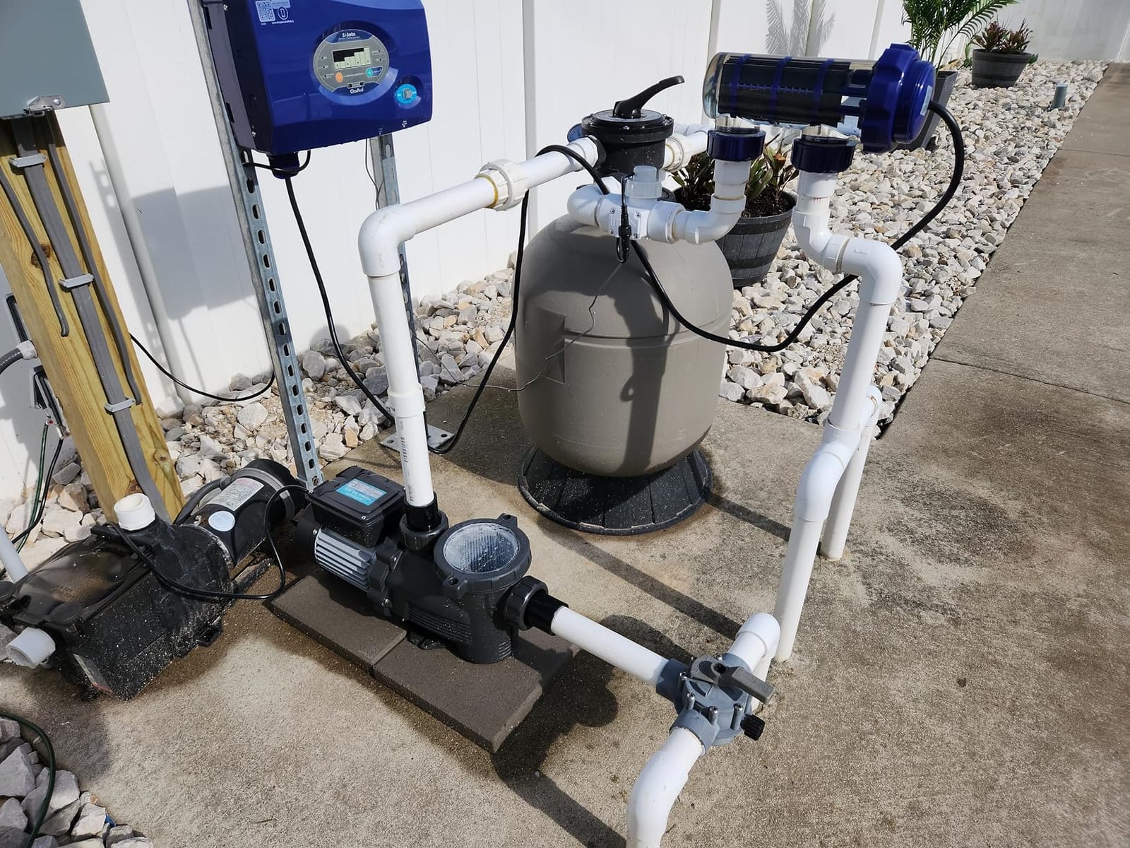 1HP In/Above Ground Pool Pump with Timer, 5860GPH High Flow 115V Powerful Self Primming Swimming Pool Pumps with Filter customer photo 2