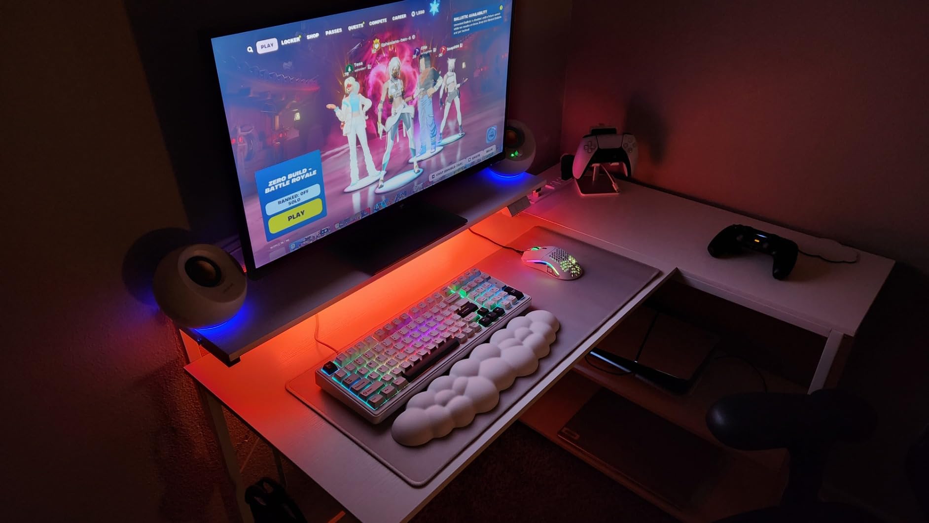 Creative Pebble Pro, 2.0 USB-C Desktop Speakers, RGB, Black customer photo 2