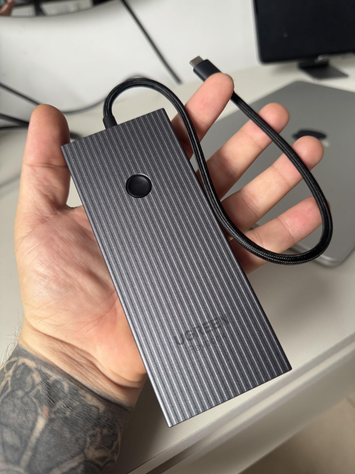 UGREEN Revodok Pro 9 in 1 USB C Hub Gigabit Ethernet Adapter 4K@60Hz HDMI customer photo 2