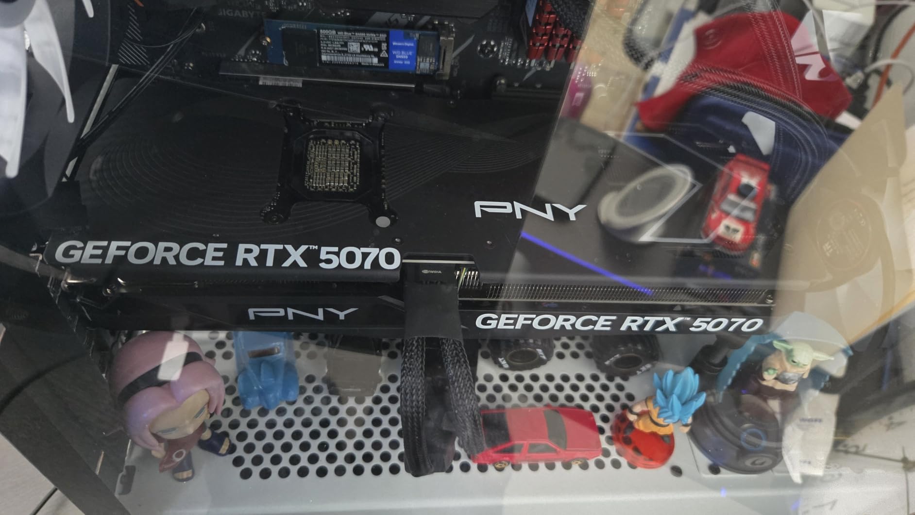 PNY NVIDIA GeForce RTX™ 5070 Epic-X RGB™ OC Triple-Fan Graphics Card customer photo 1