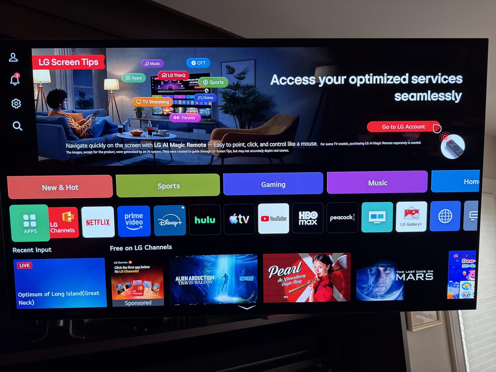 LG 42-Inch Class OLED evo AI Super Upscaling 4K C5 Series Smart TV w/Dolby Atmos & Vision, HDR10, Filmmaker Mode, Wow Orchestra, Alexa Built-in (OLED42C5PUA, 2025) customer photo 1