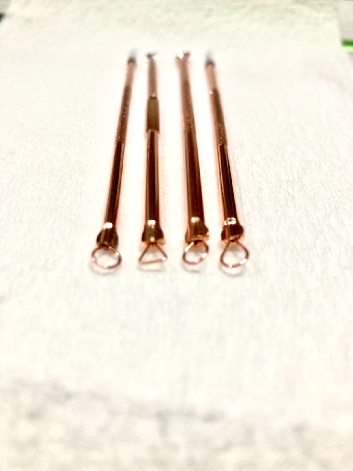 Blackhead Remover Pore Vacuum,Facial Pore Cleaner Blackhead Vacuum (Gold) customer photo 1