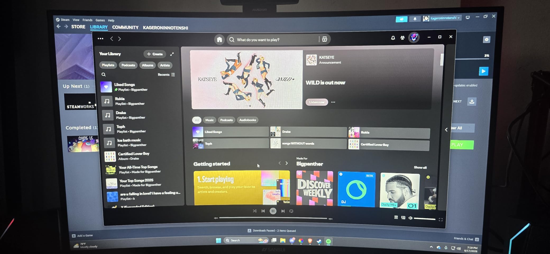 SANSUI 27 Inch Curved 160Hz Gaming Monitor 144Hz FHD 1080P Computer Monitor customer photo 2