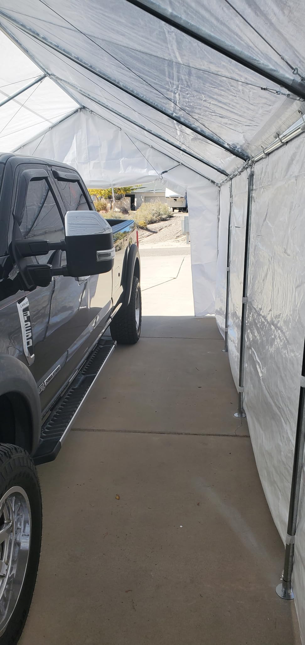 Quictent 10x20 ft Carports with Side Zipper Doors customer photo 2