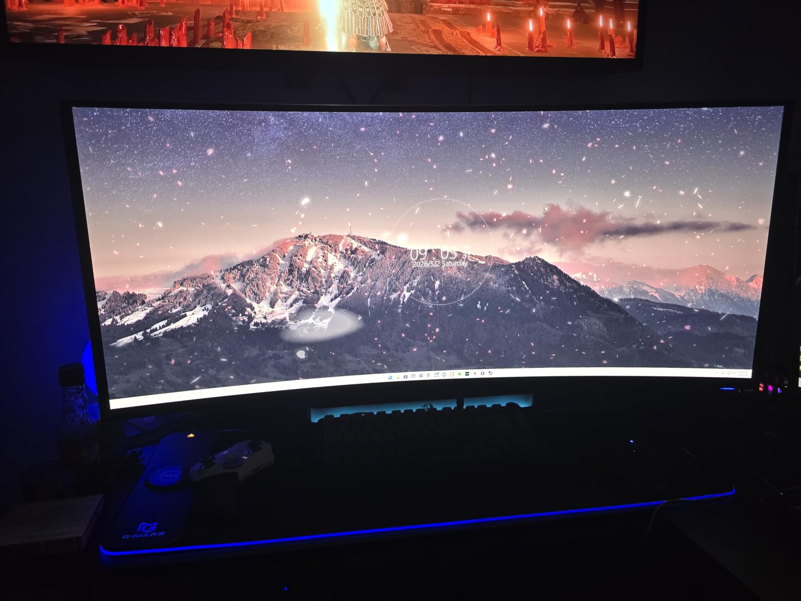 Alienware 34 240Hz QD-OLED Curved Gaming Monitor - AW3425DW - 34.2-inch WQHD (3440 x 1440) 0.03ms Display, 1800R Curve, AMD FreeSync Premium Pro, VESA AdaptiveSync, DisplayHDR TrueBlack 400 customer photo 2