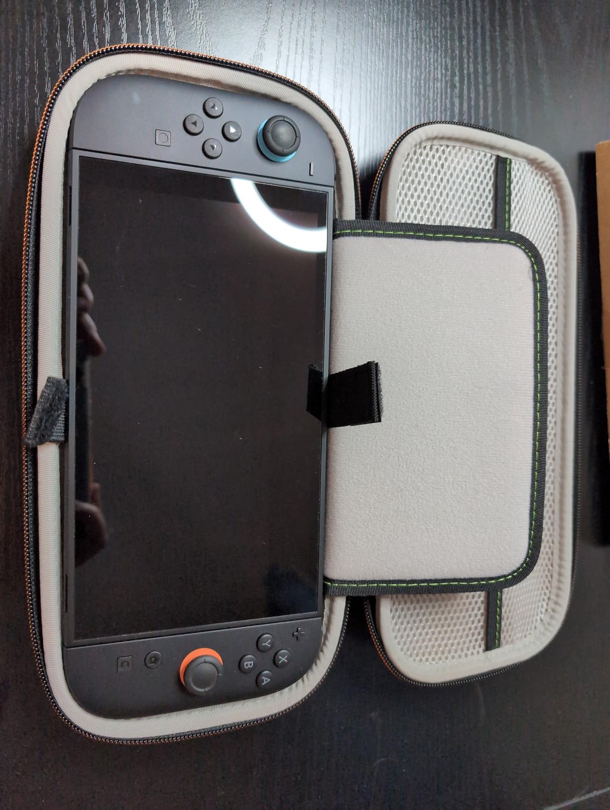PowerA Slim Case for Nintendo Switch 2 - Dark Heather Grey, Officially Licensed, Protective Case, Holds 10 Game Cards, Padded Screen Protector, Built-in Play Stand customer photo 1