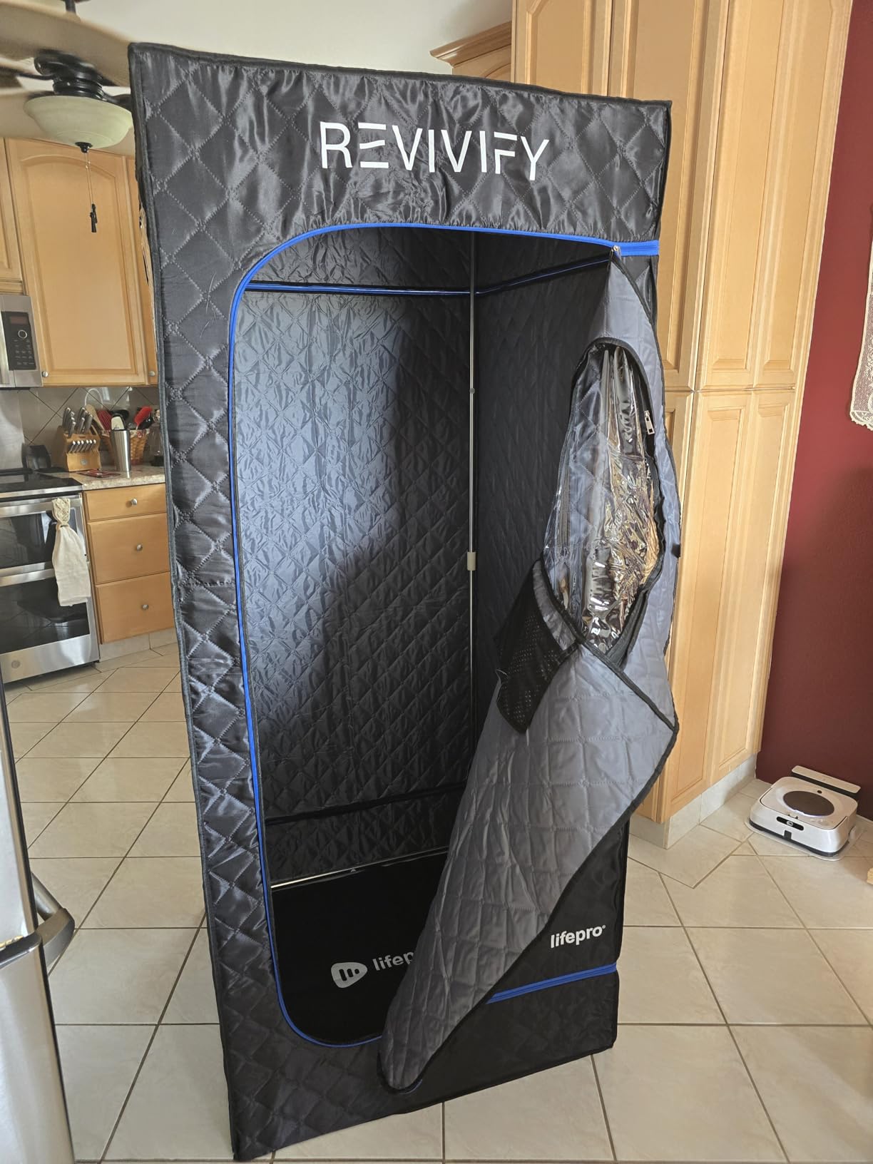 LifePro Revivify Portable Steam Sauna Box for Home customer photo 1