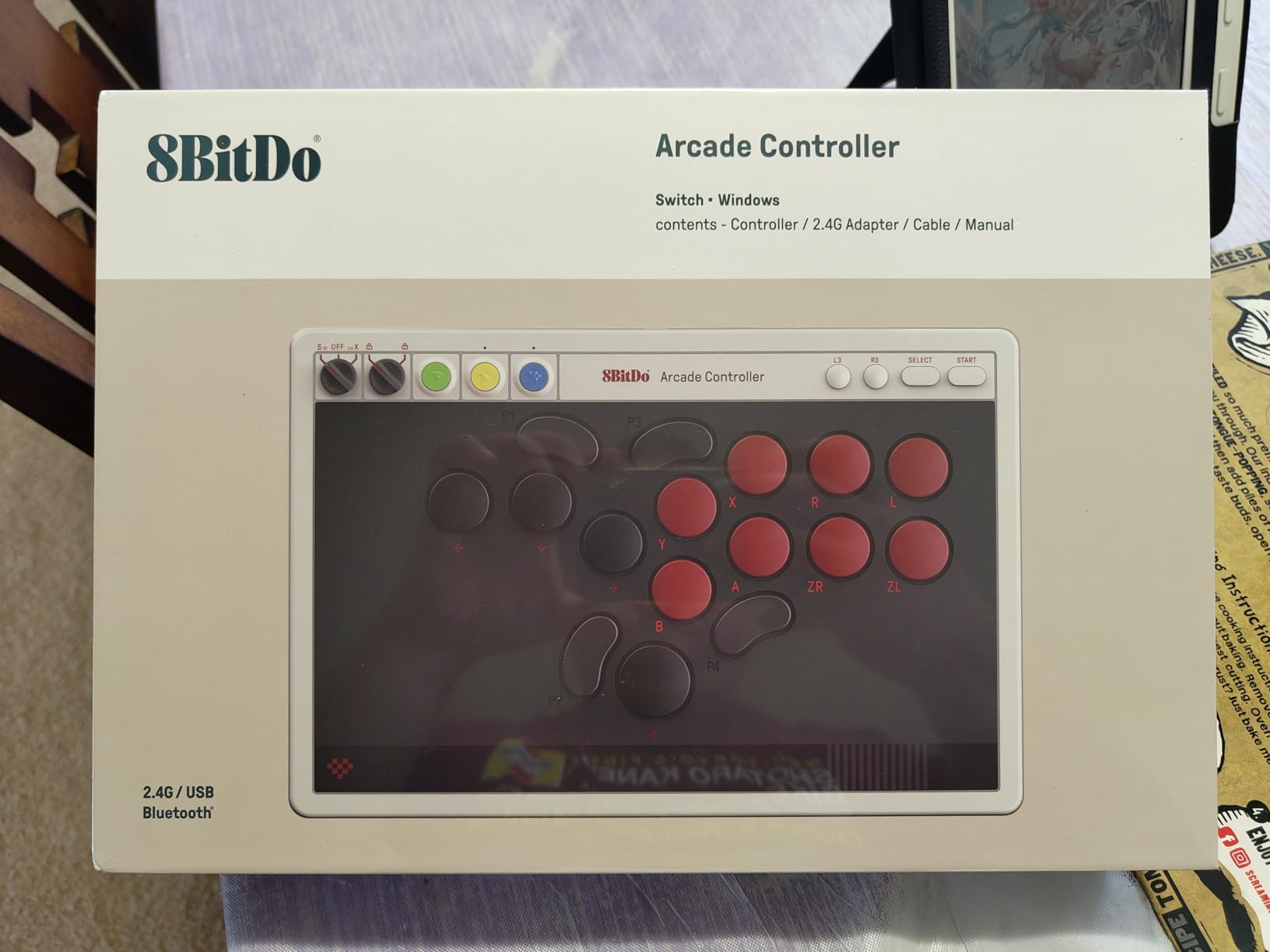 8BitDo All-Button Arcade Controller for Switch & Windows, N Edition customer photo 2