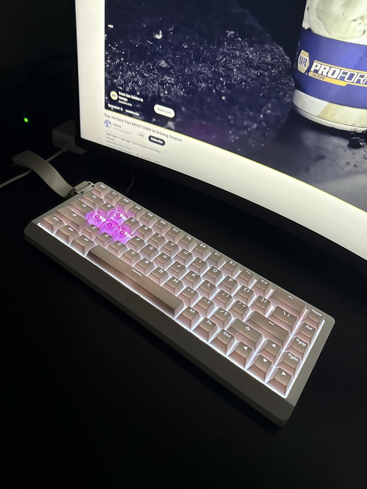 EPOMAKER HE68 Lite Hall Effect Gaming Keyboard, 8k Polling & 128K Scan Rate customer photo 1