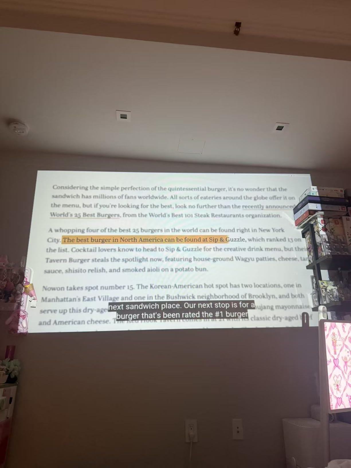 Mini Projector with Wifi and Bluetooth, Built-in Apps,Movie Projector customer photo 2