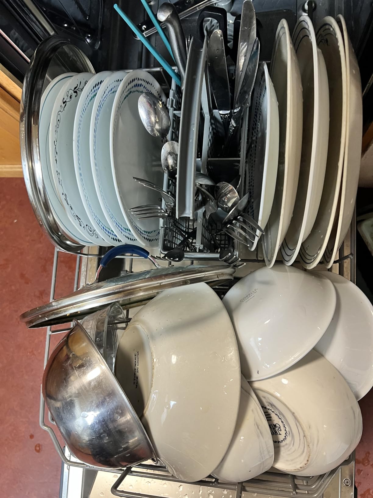 Honeywell 18 Inch Dishwasher with 8 Place settings, 6 Washing Programs, Stainless Steel Tub, Built-In Style, UL/Energy Star- White customer photo 2