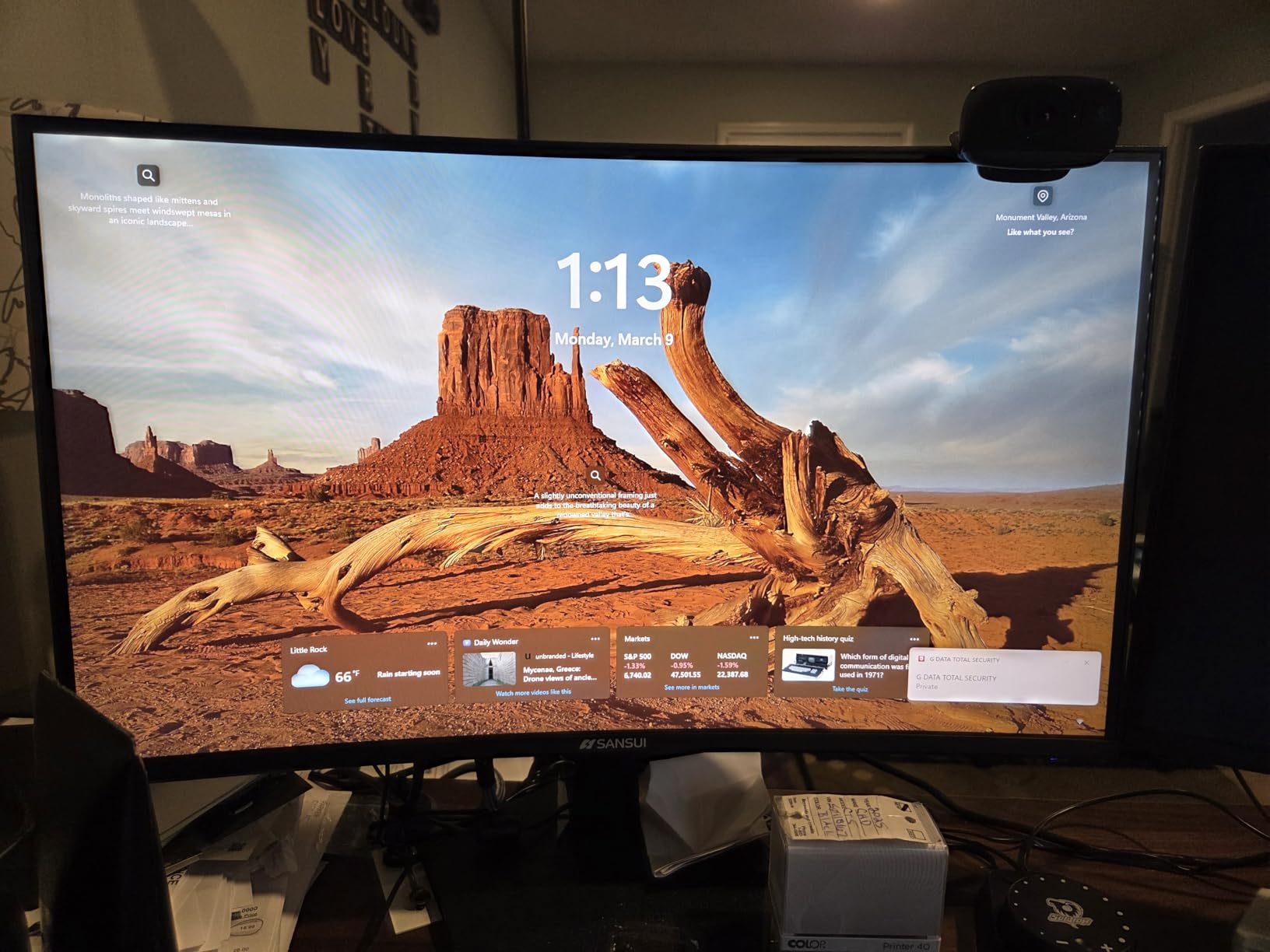 SANSUI 24 Inch Curved 160Hz Gaming Monitor,1500R Curved Gaming Monitor customer photo 1