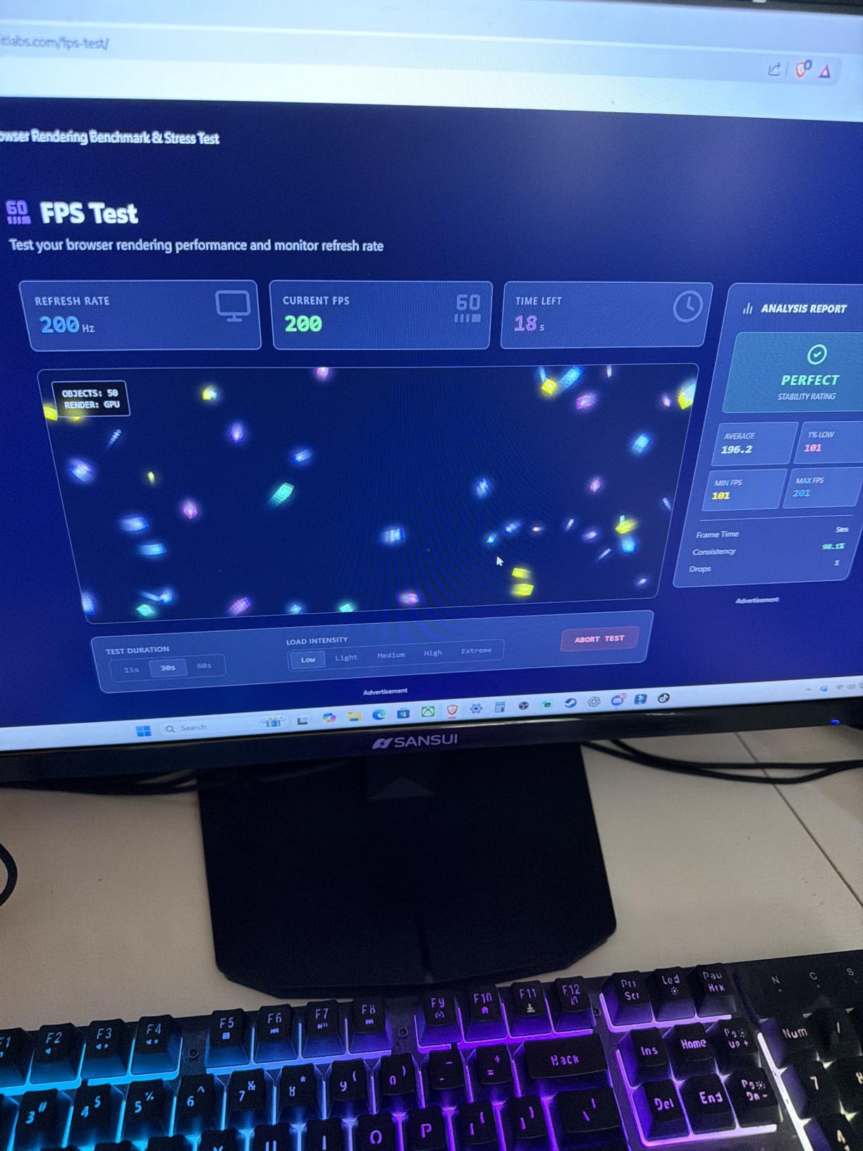 SANSUI 24 Inch 180Hz Gaming Computer Monitor, FHD 1080P for Game Office customer photo 1