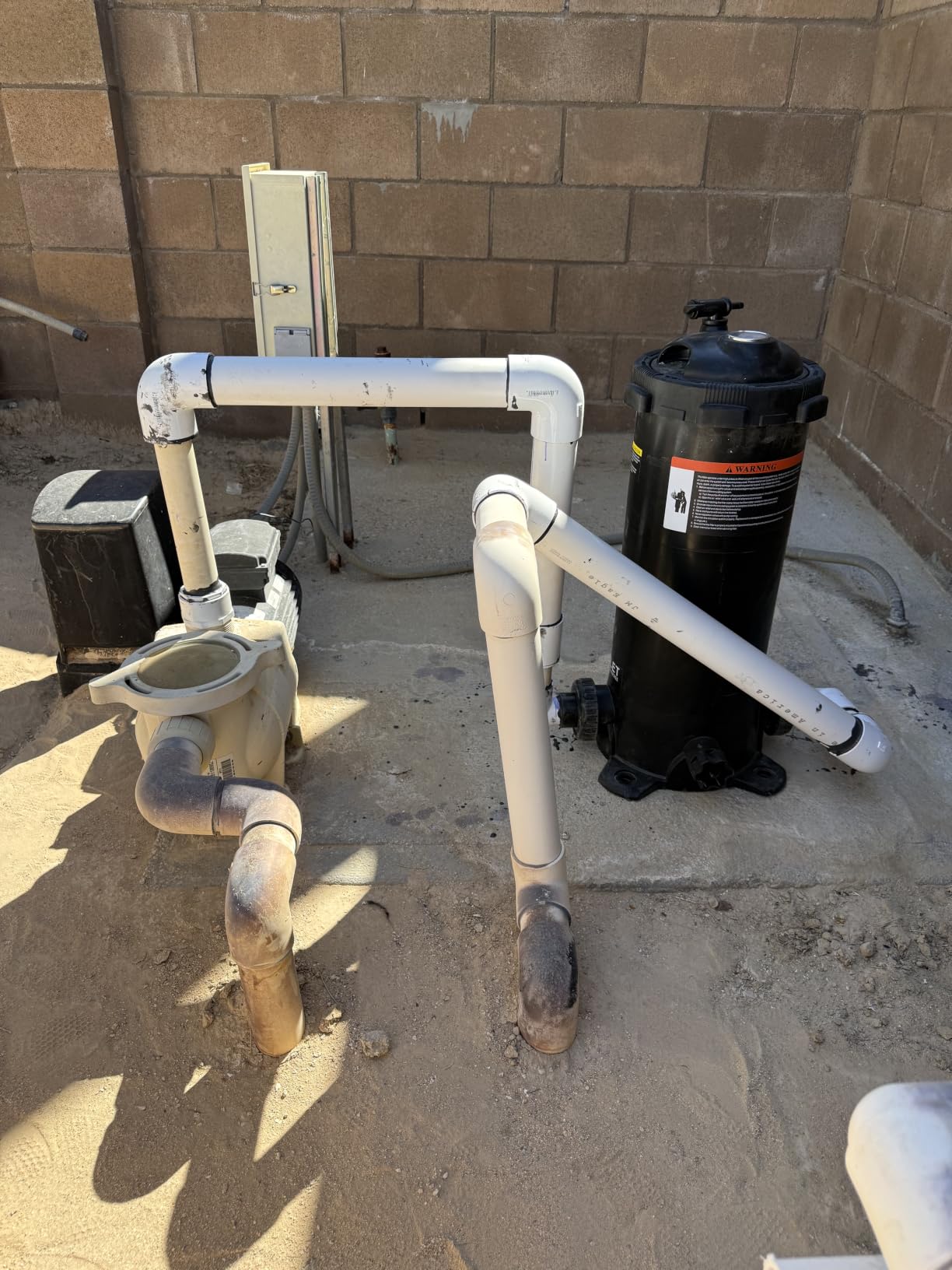 VEVOR 2026 Pro Pool Cartridge Filter System 100 Sq.Ft, Pool Filter for Inground & Above Ground Pools, Compatible W/Pumps 1/2HP~1HP | Up to 6142 GPH Max Flow, Pool Filters for Pools Up to 23775 Gallons customer photo 1