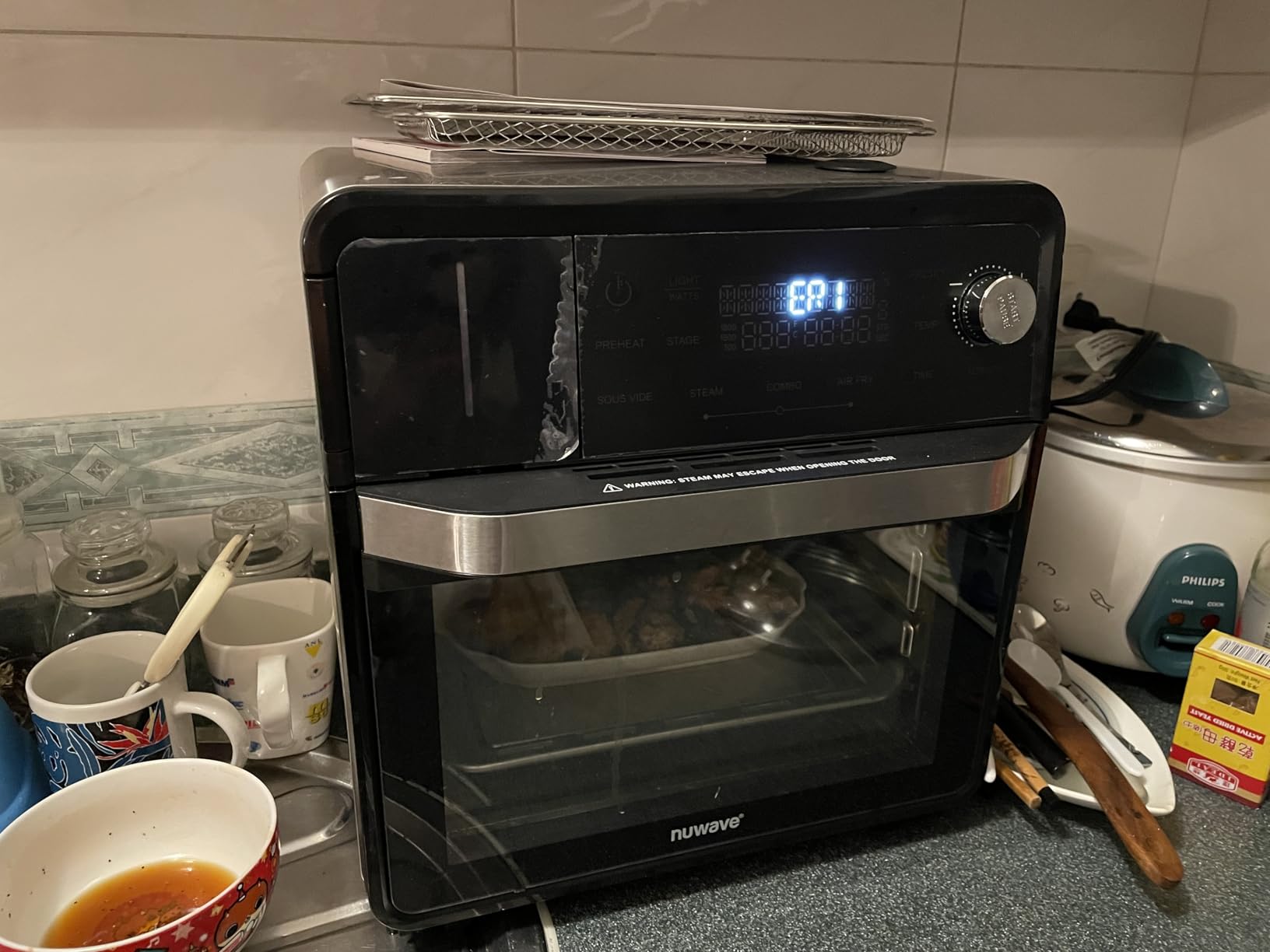 Nuwave PFAS-Free Steam Oven & Air Fryer, All-in-One Convection Cooker customer photo 1
